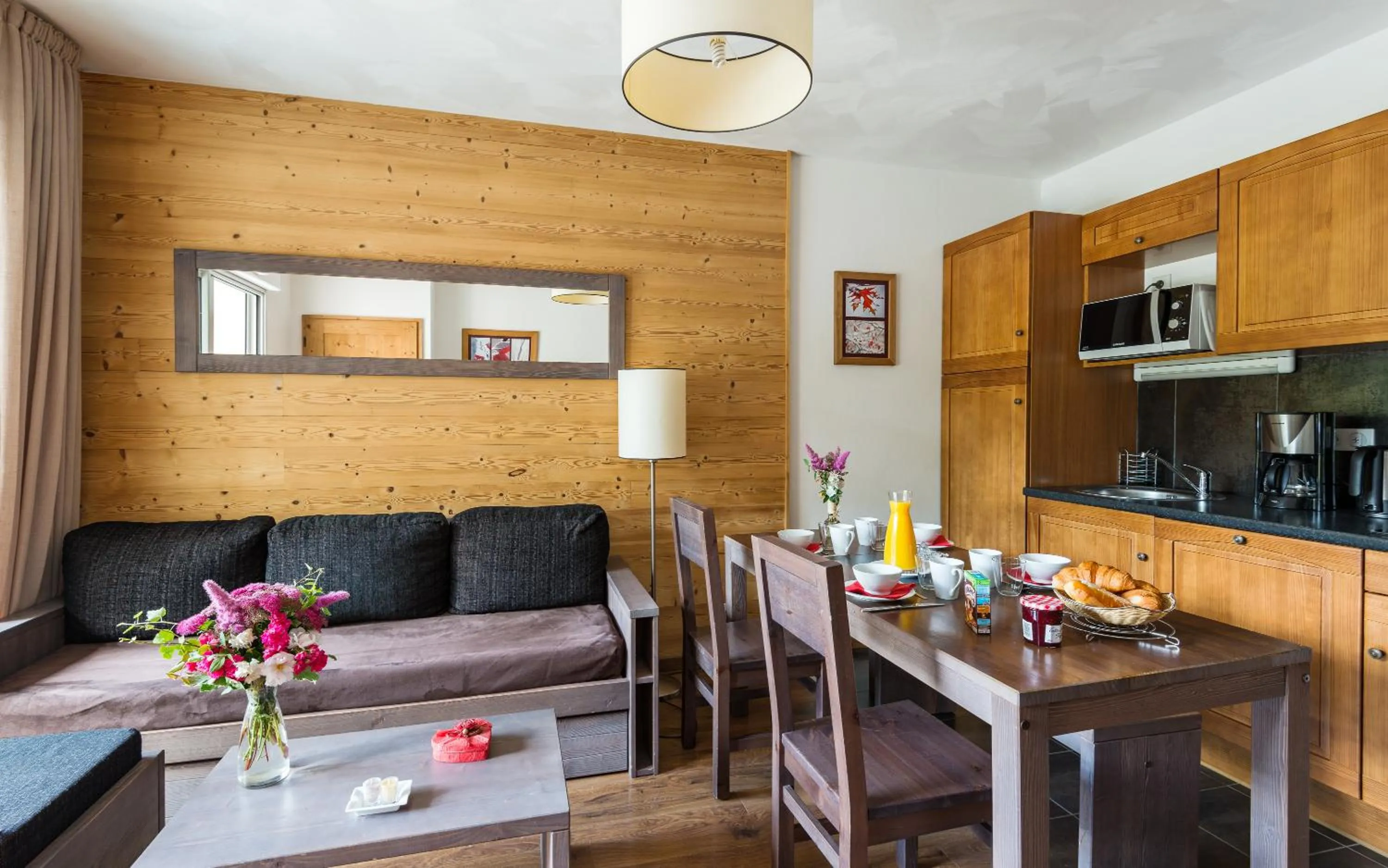 Living room in Lagrange Vacances Le Clos Saint Hilaire