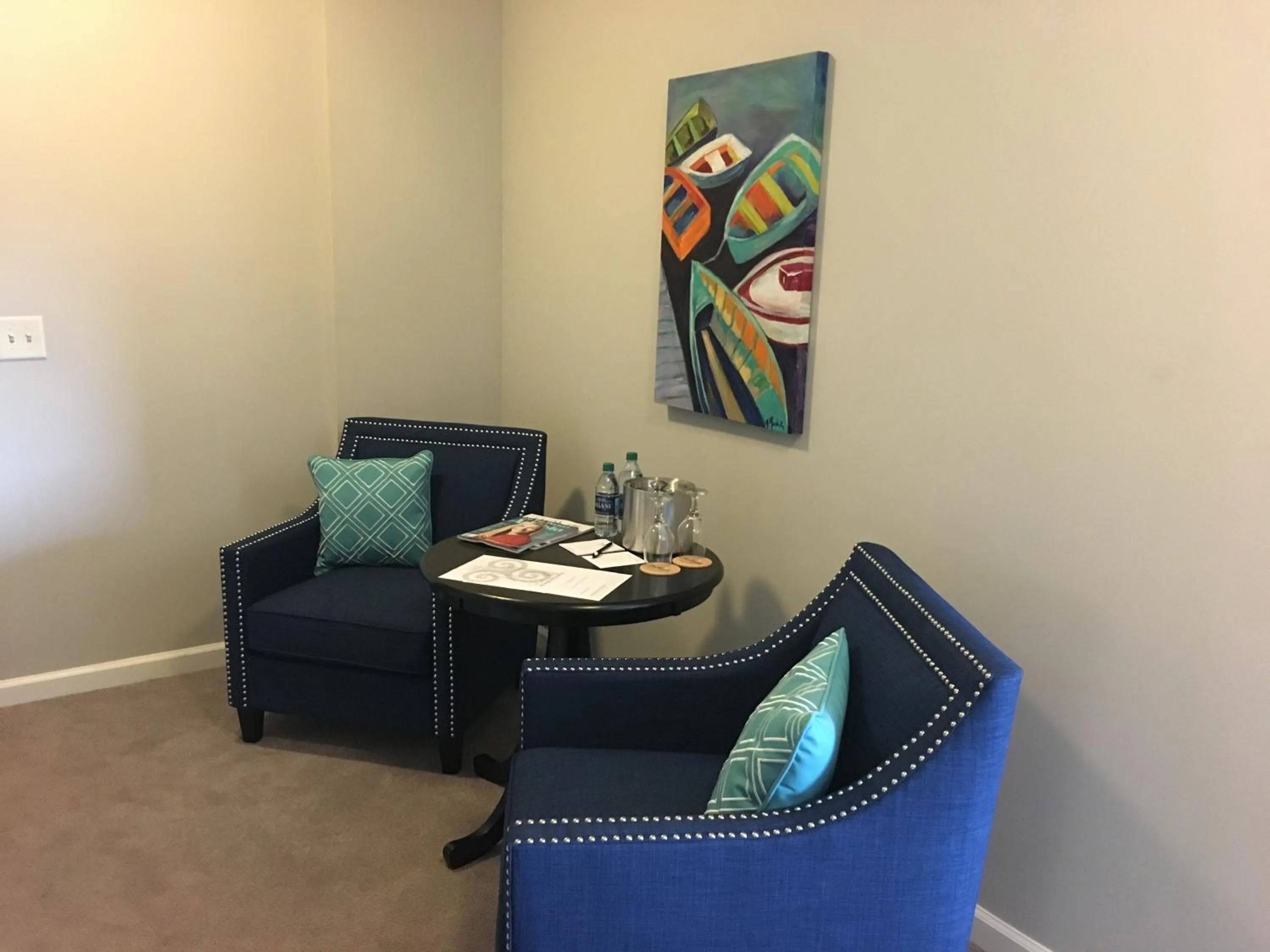 Seating area in Valhalla Resort Hotel