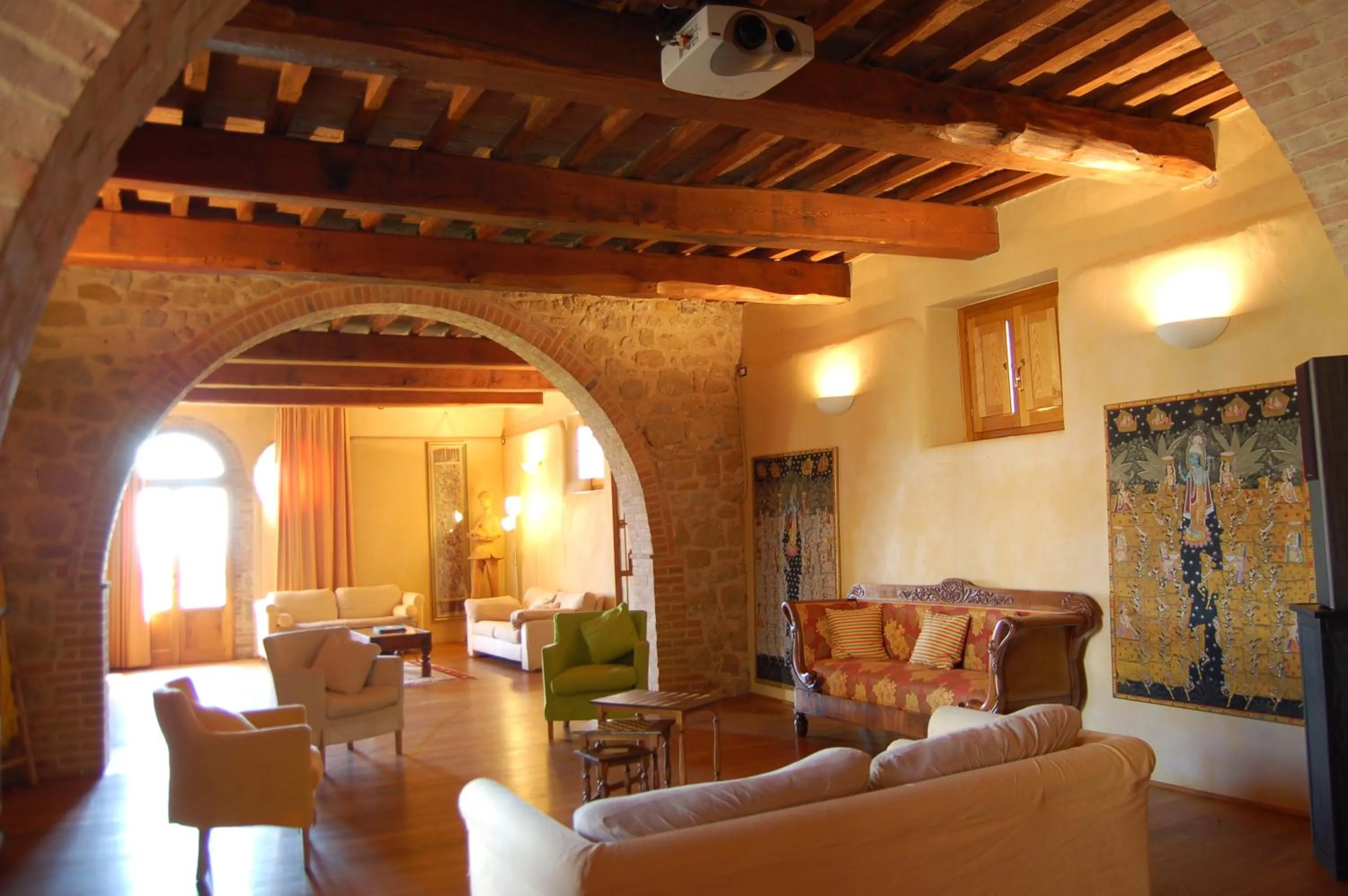 Communal lounge/ TV room in Locanda Vesuna Hotel Countryhouse