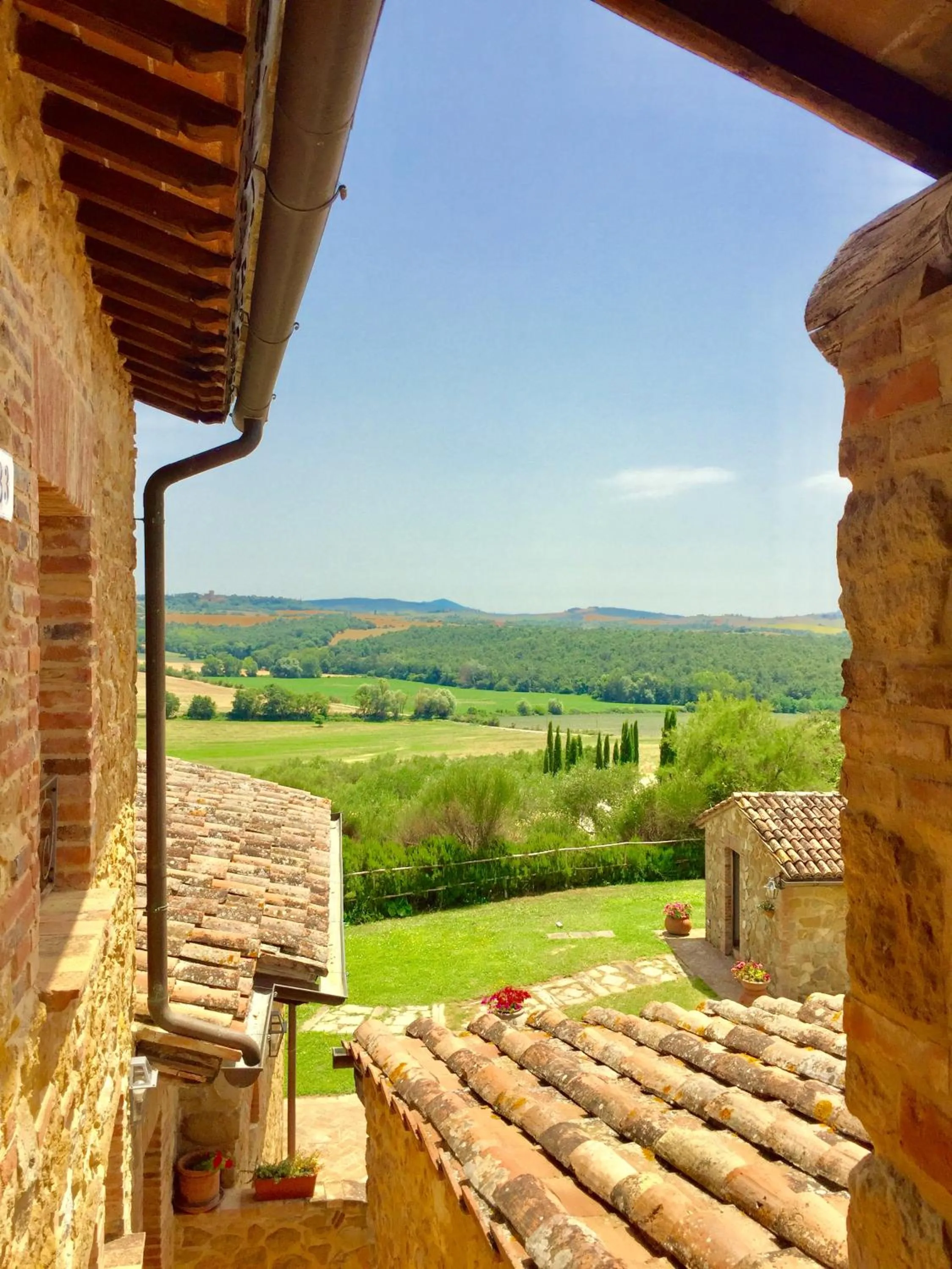 Garden view in Locanda Vesuna Hotel Countryhouse