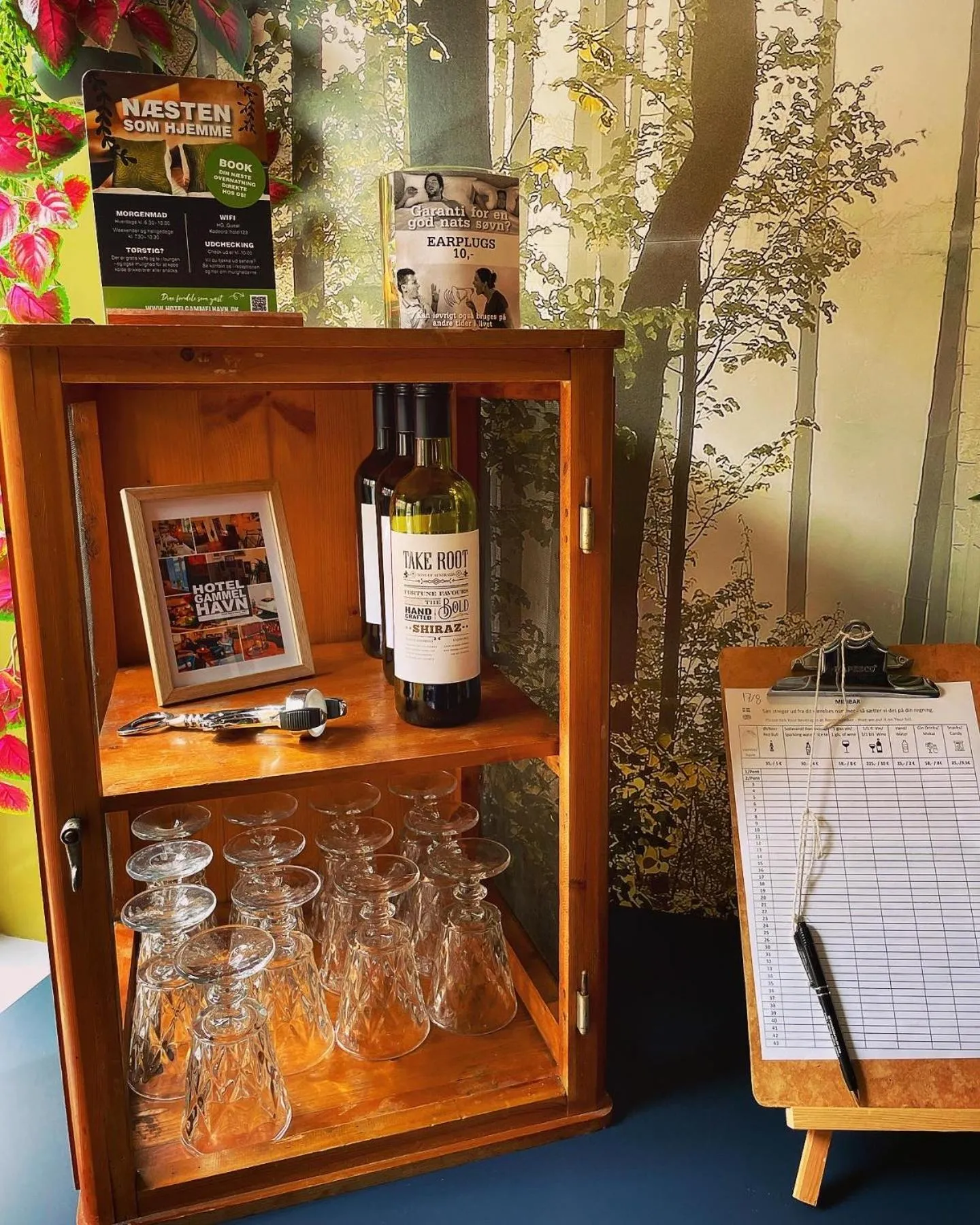 Food and drinks in Hotel Gammel Havn