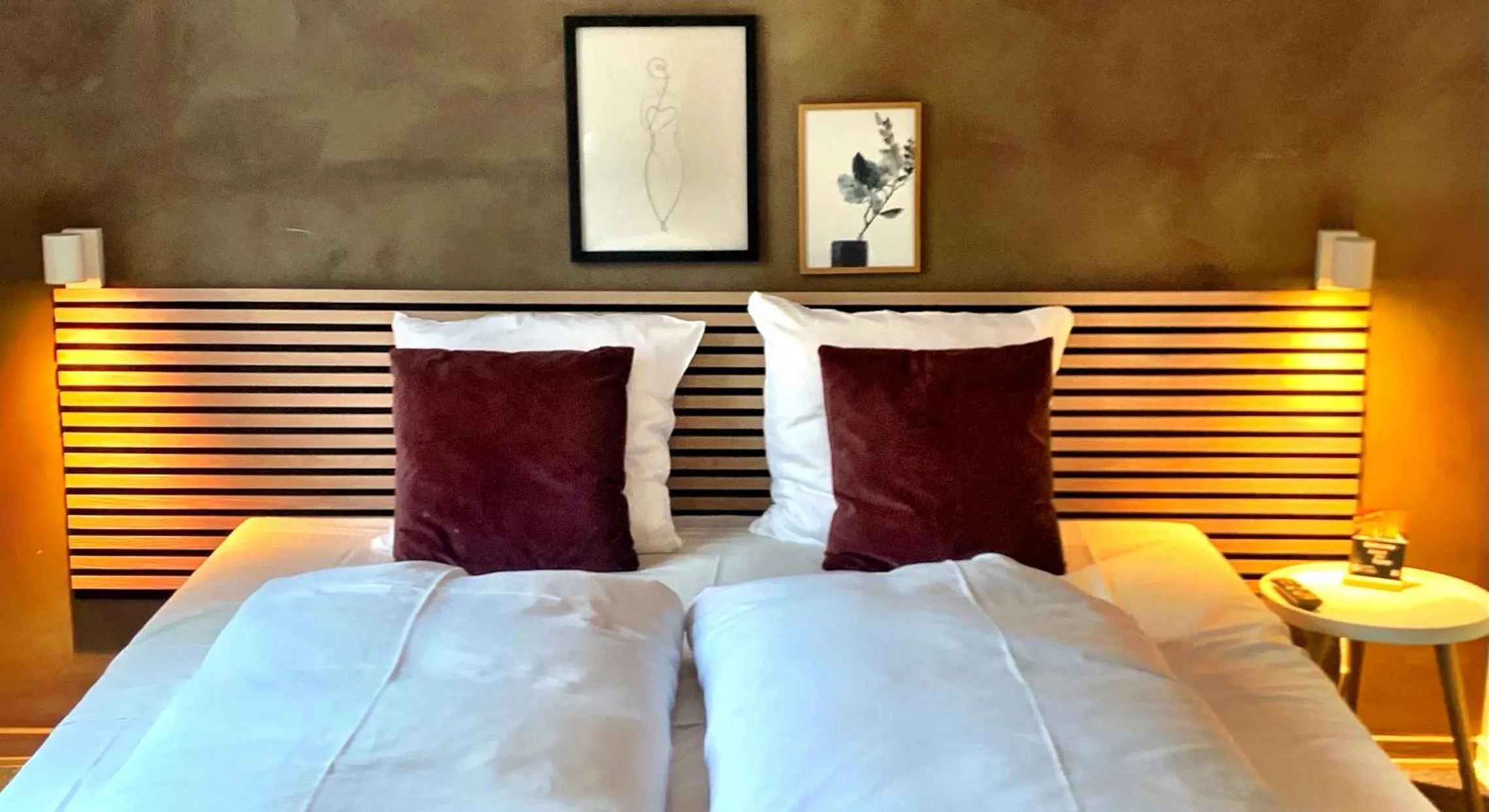 Bed in Hotel Gammel Havn