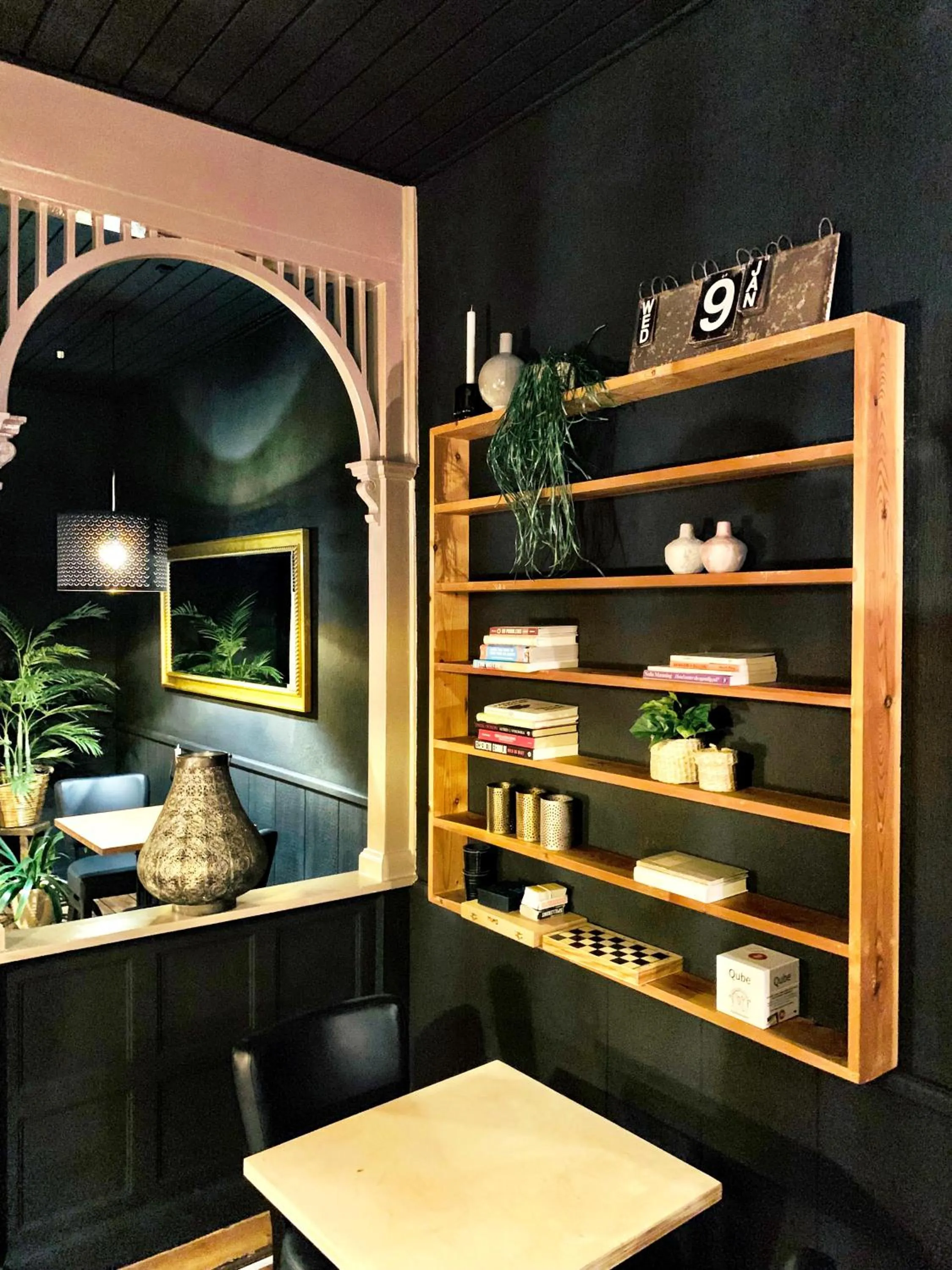 Communal lounge/ TV room in Hotel Gammel Havn