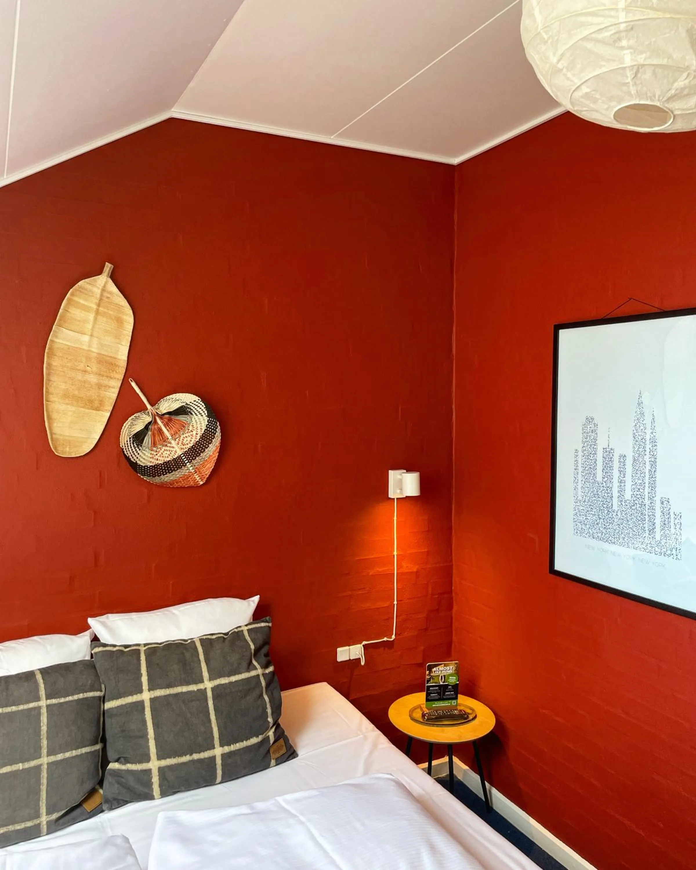 Bed in Hotel Gammel Havn