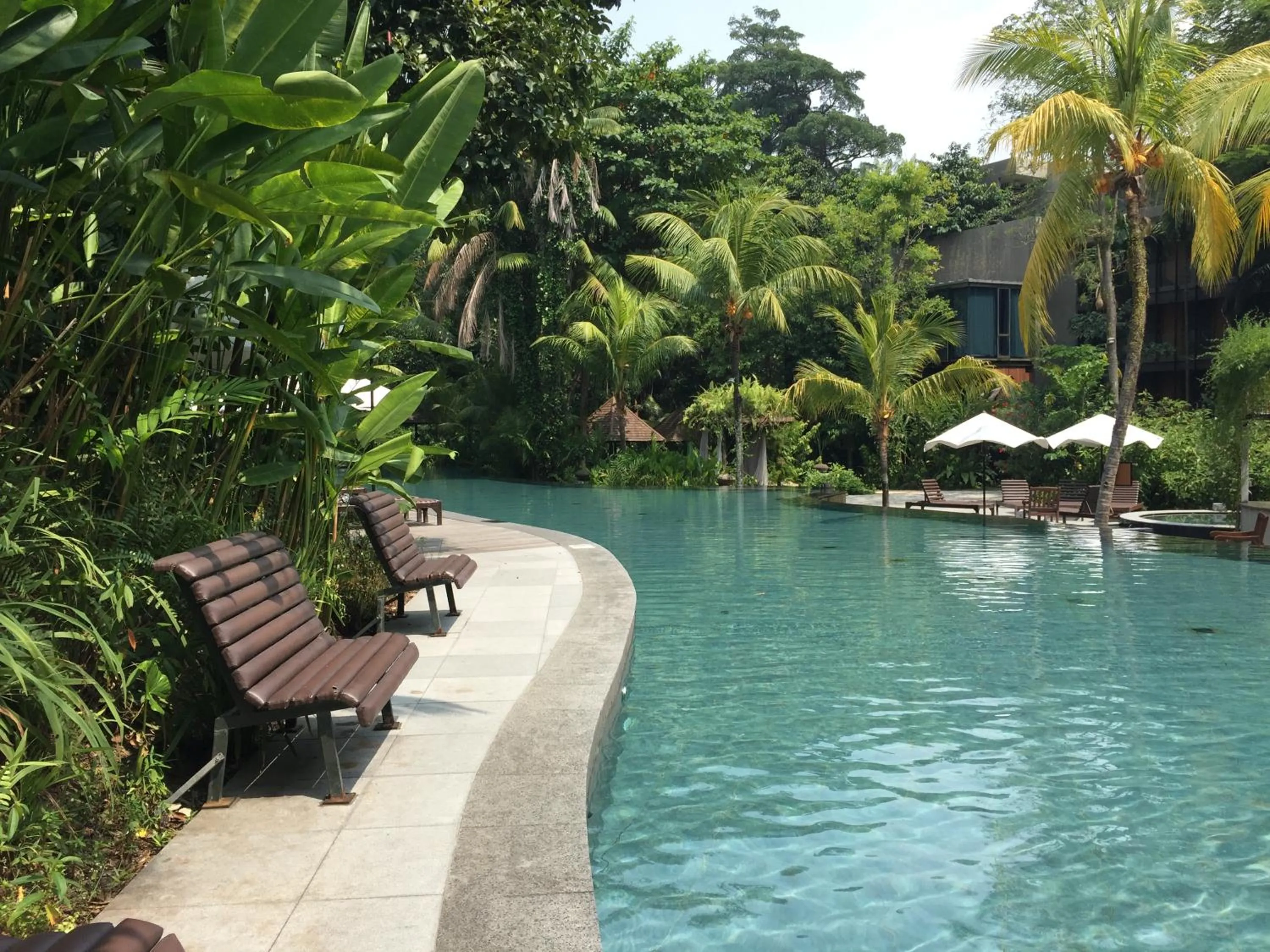 Swimming pool in Siloso Beach Resort - Sentosa