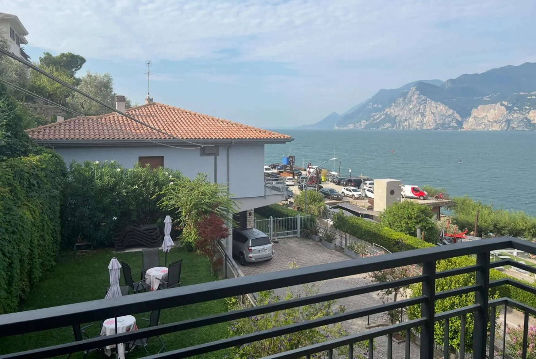 Lake view in Albergo Villa Edera