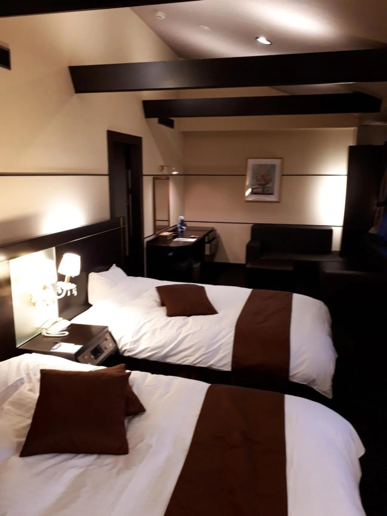 Bed in Forest Hotel Rochefort