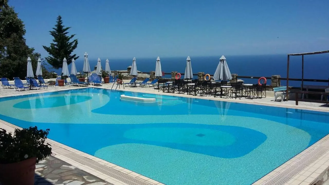 Swimming pool in Pilio Sea Horizon Hotel