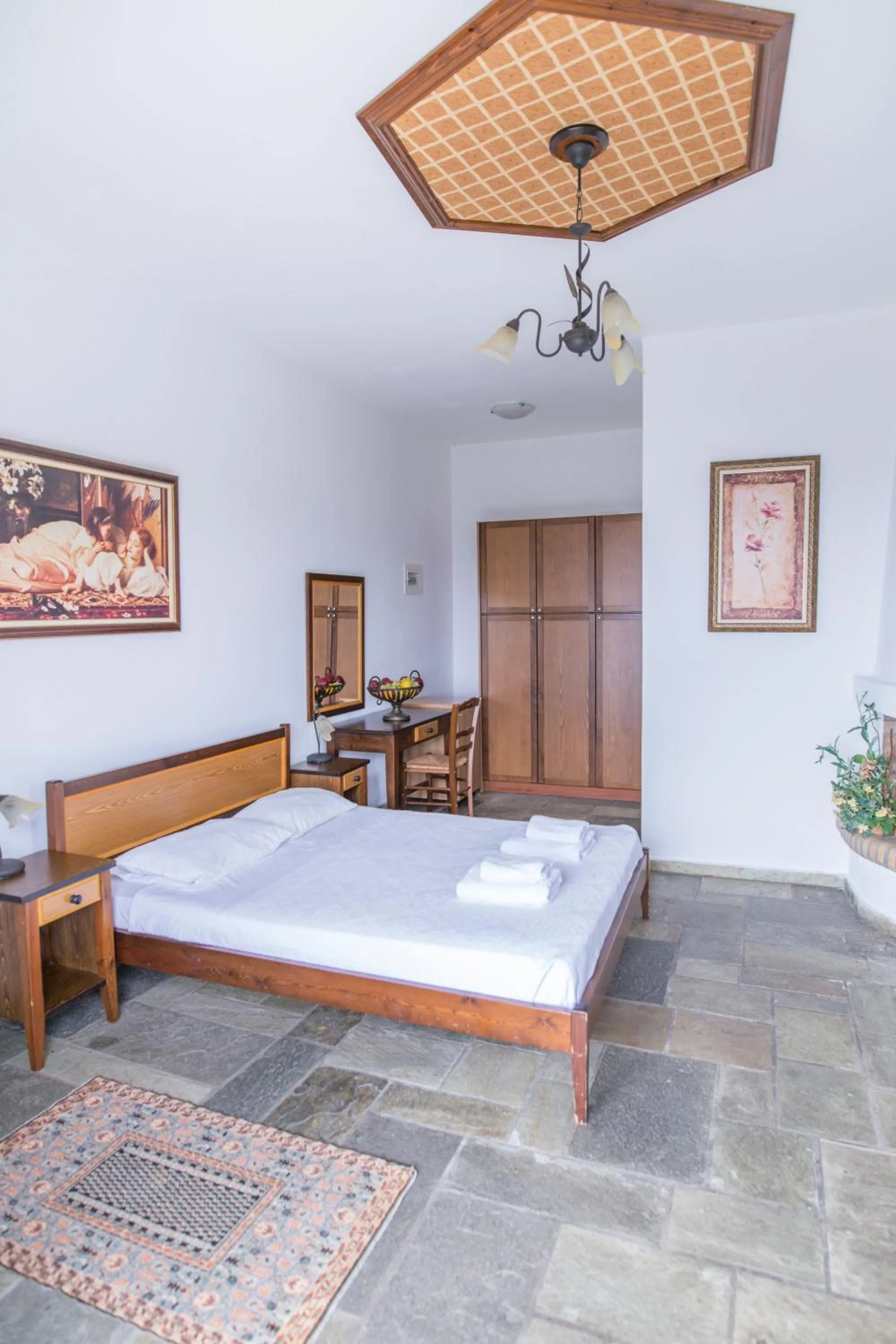 Bed in Pilio Sea Horizon Hotel