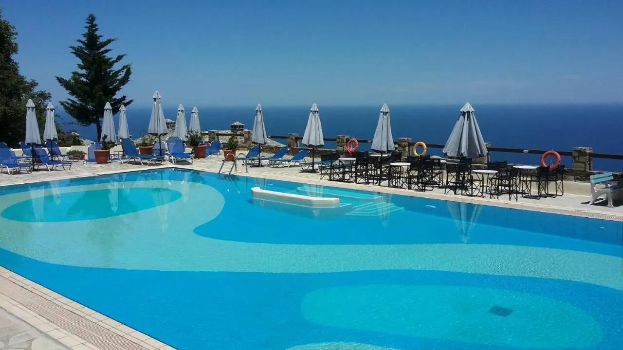 Swimming pool in Pilio Sea Horizon Hotel