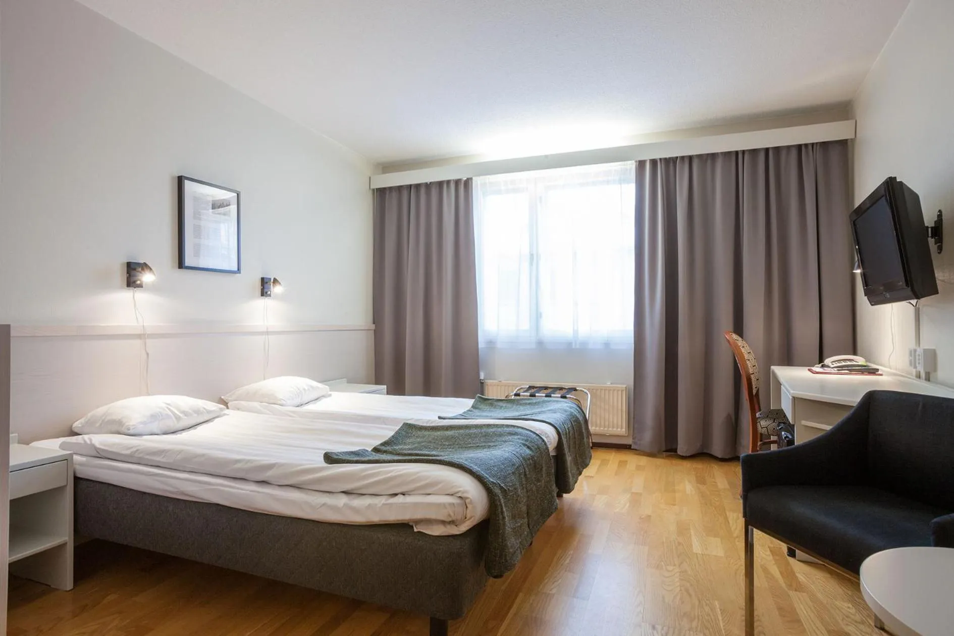 Bed in Pietarsaaren Kaupunginhotelli