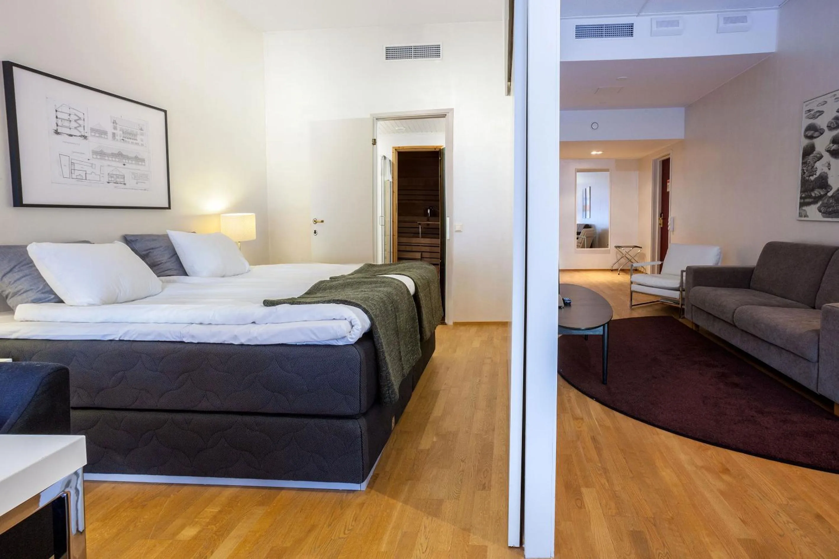 Bed in Pietarsaaren Kaupunginhotelli