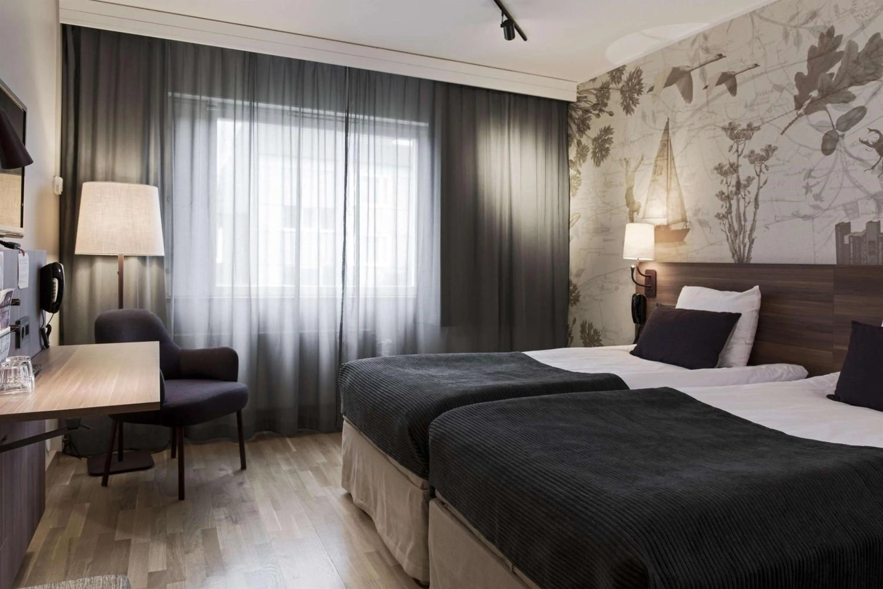 Photo of the whole room, Bed in Scandic Norrköping Nord