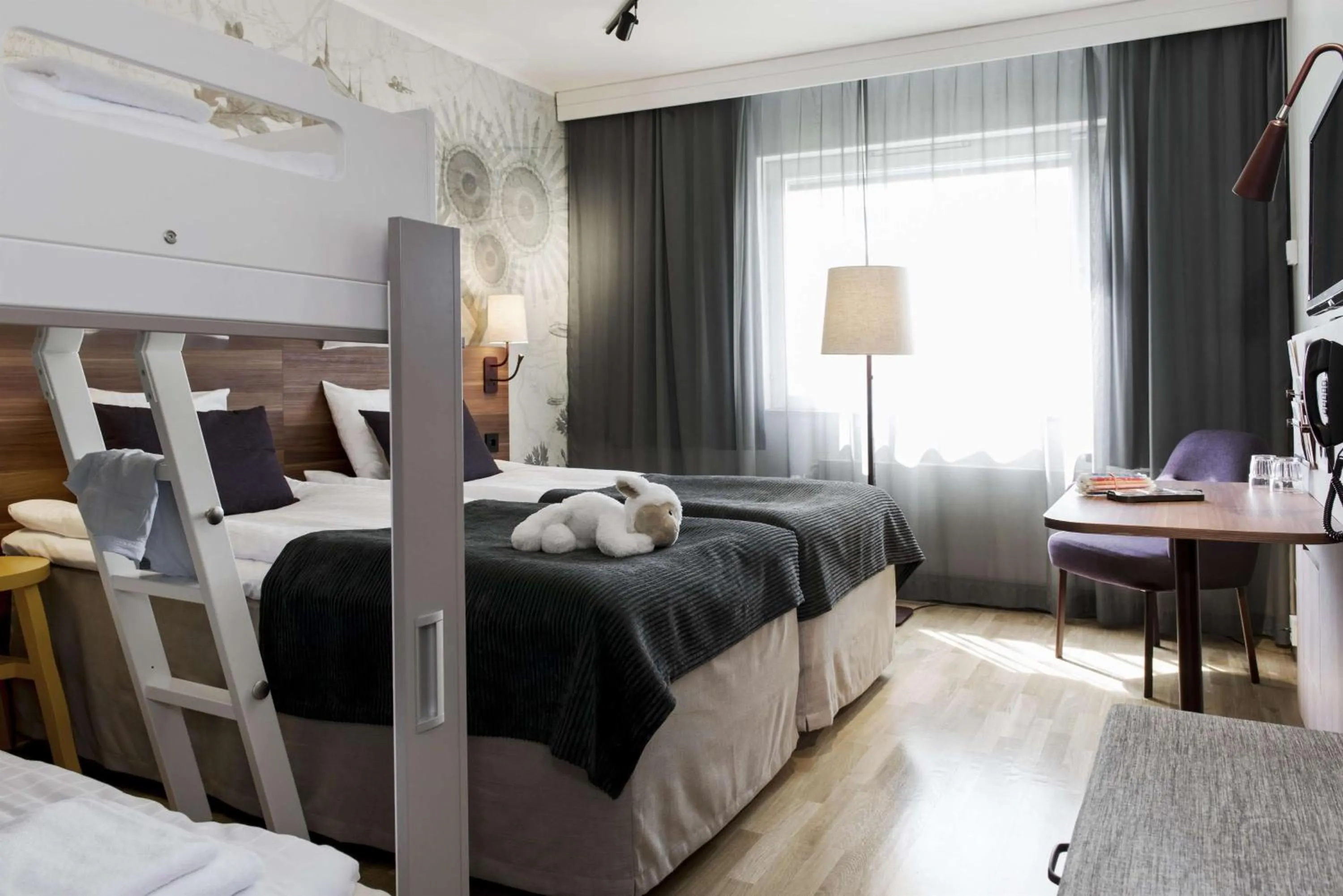 Photo of the whole room, Bed in Scandic Norrköping Nord