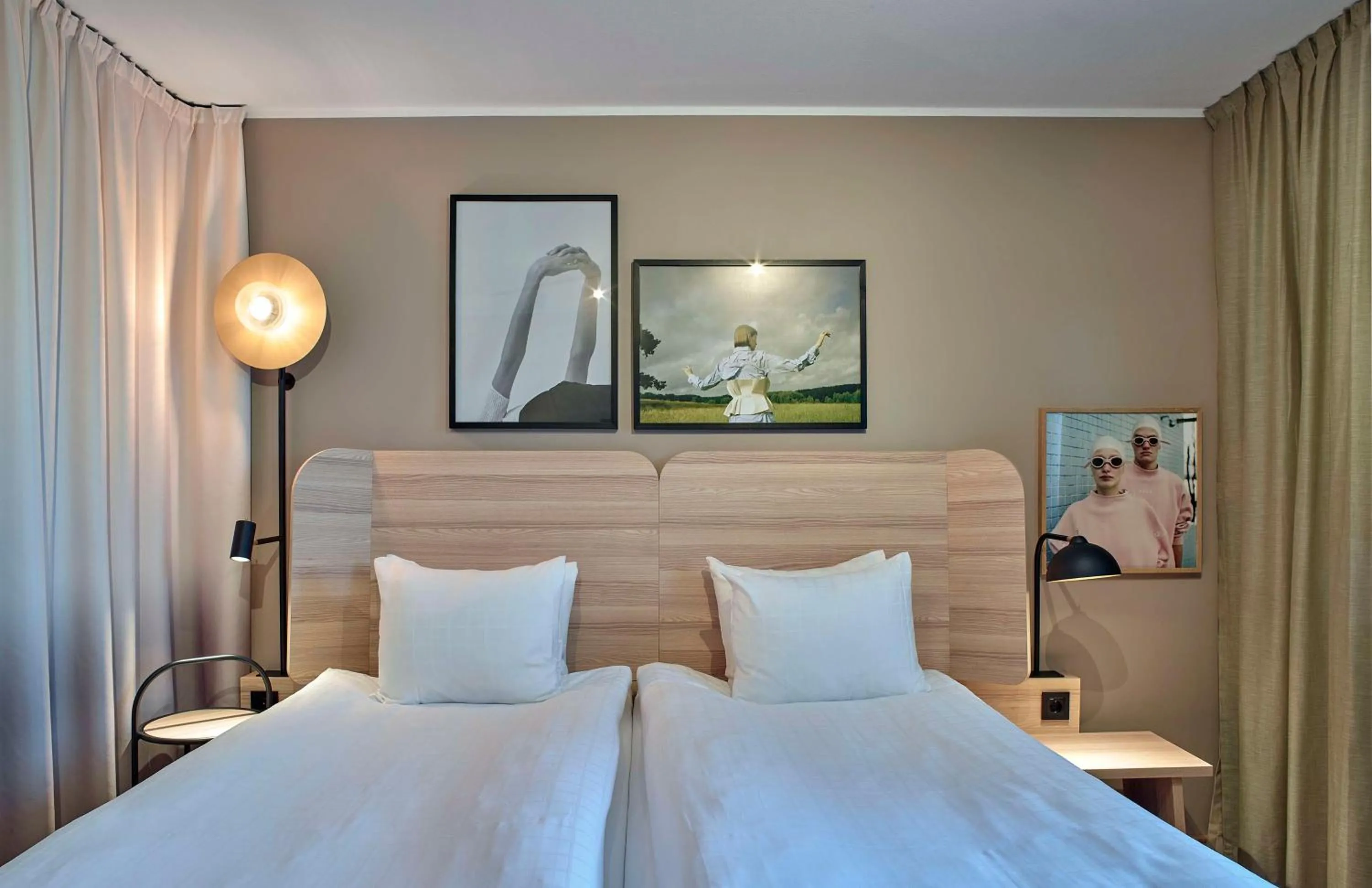 Bedroom, Bed in Scandic Strömmen