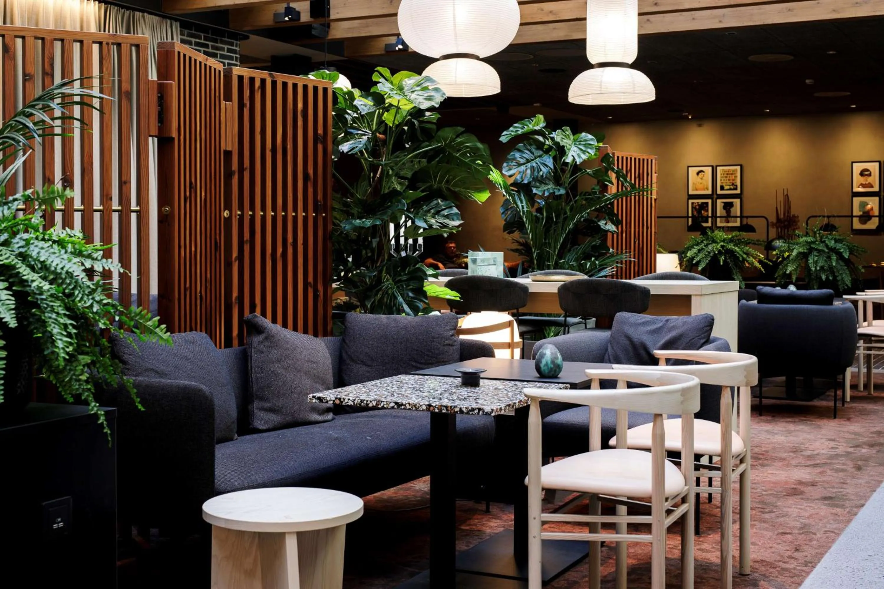 Lobby or reception in Scandic Strömmen