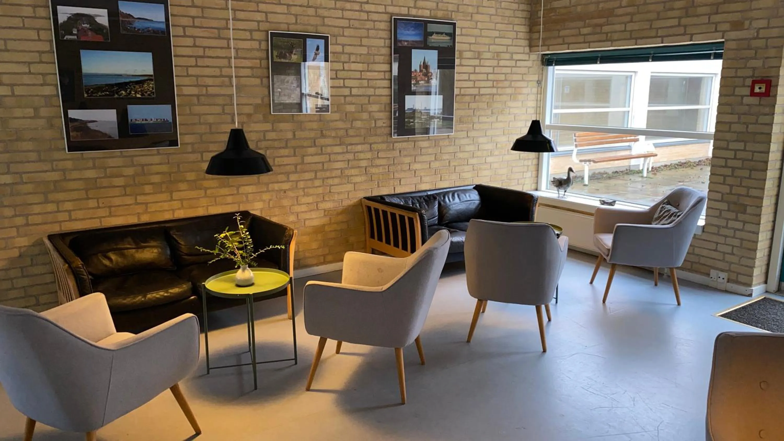 Seating area in Danhostel Kalundborg