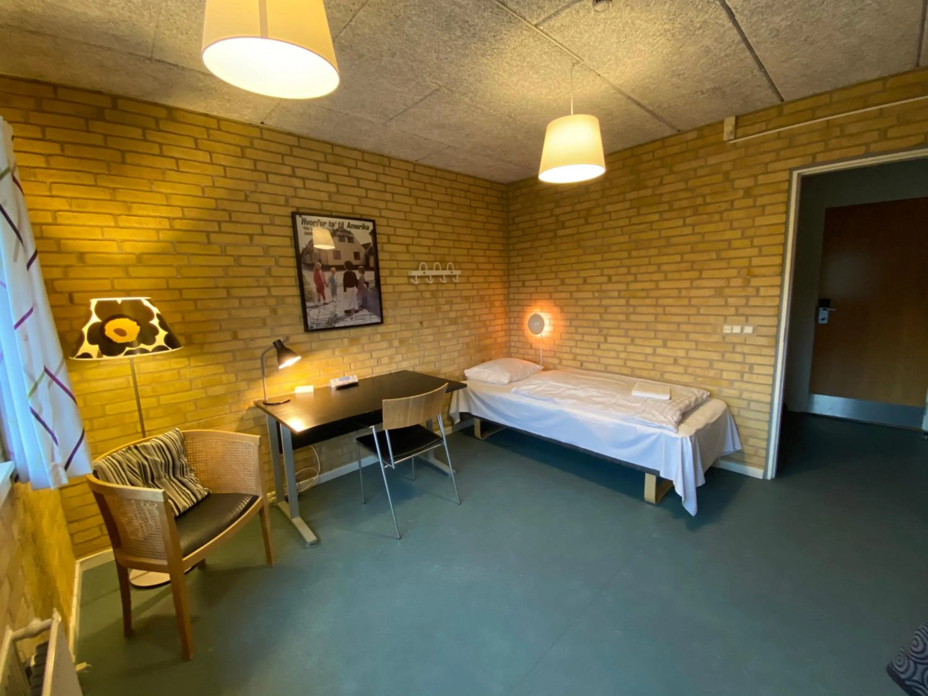 Bed in Danhostel Kalundborg