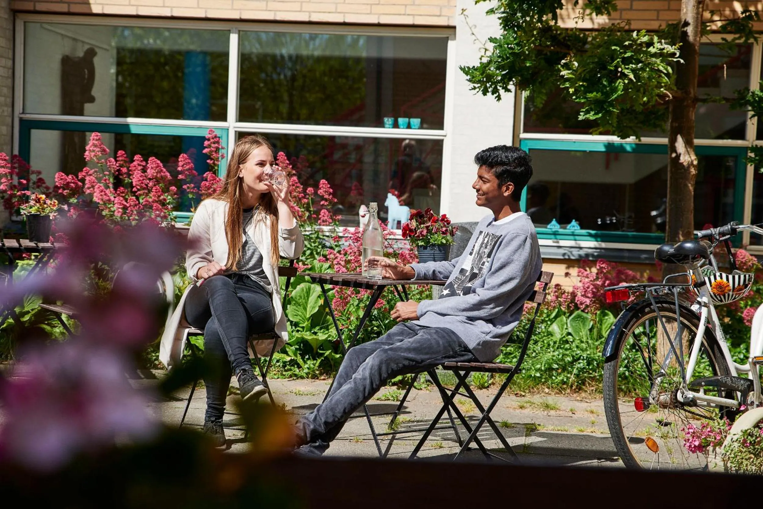Garden in Danhostel Kalundborg