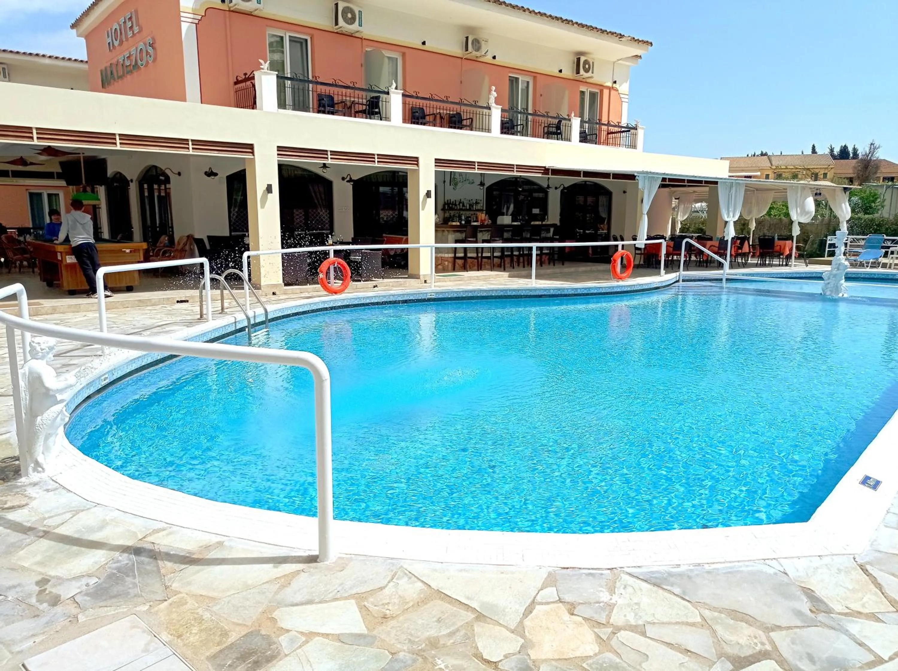 Property building in Maltezos Hotel