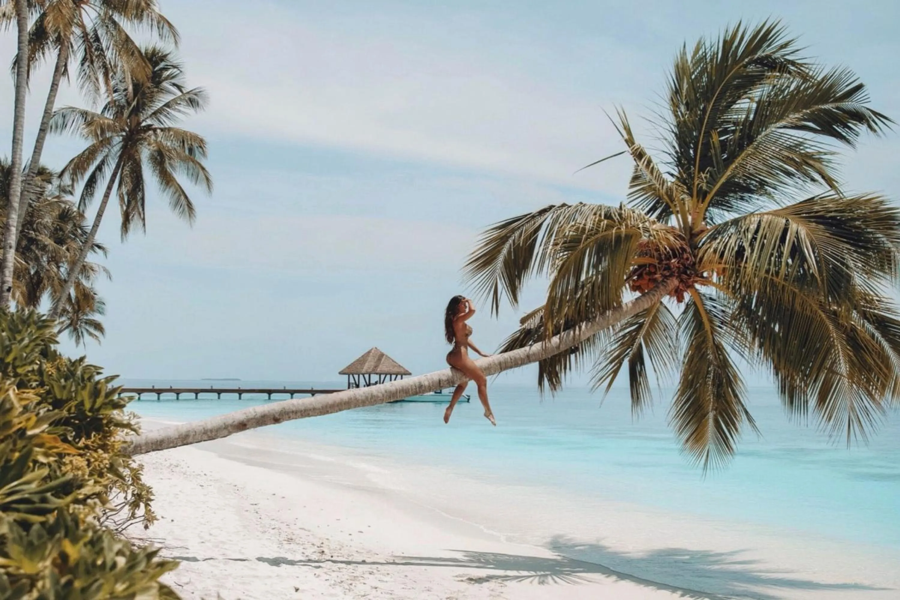 Beach in Reethi Faru Resort