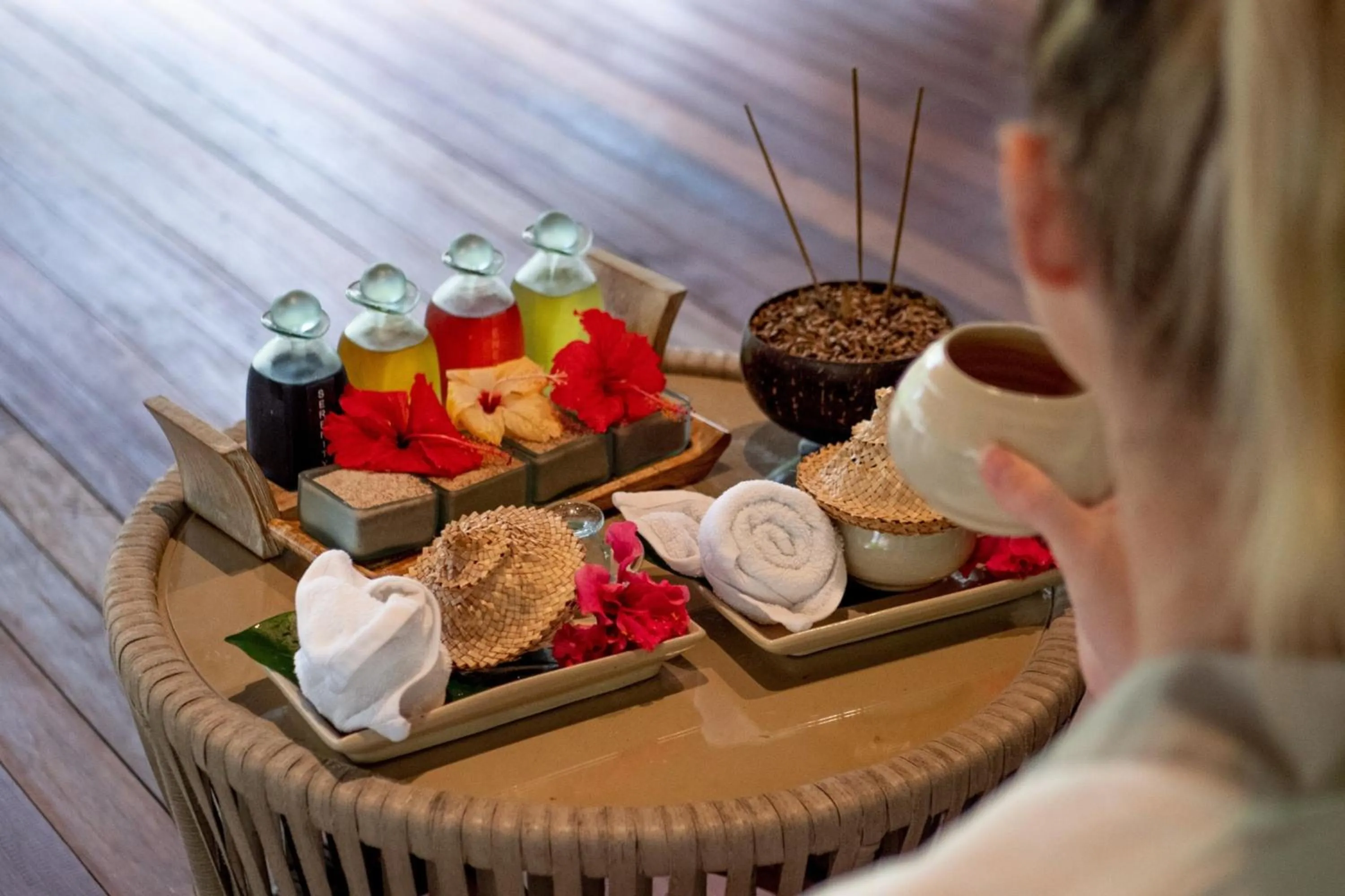 Spa and wellness centre/facilities in Reethi Faru Resort