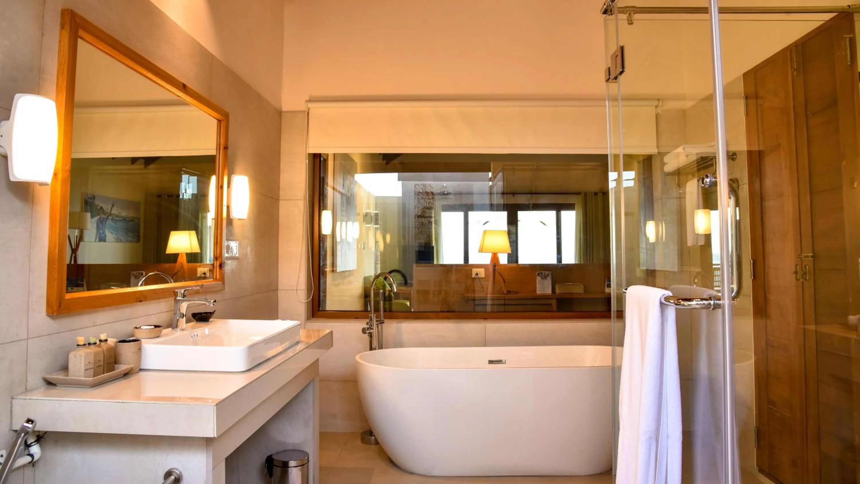Bathroom in Reethi Faru Resort