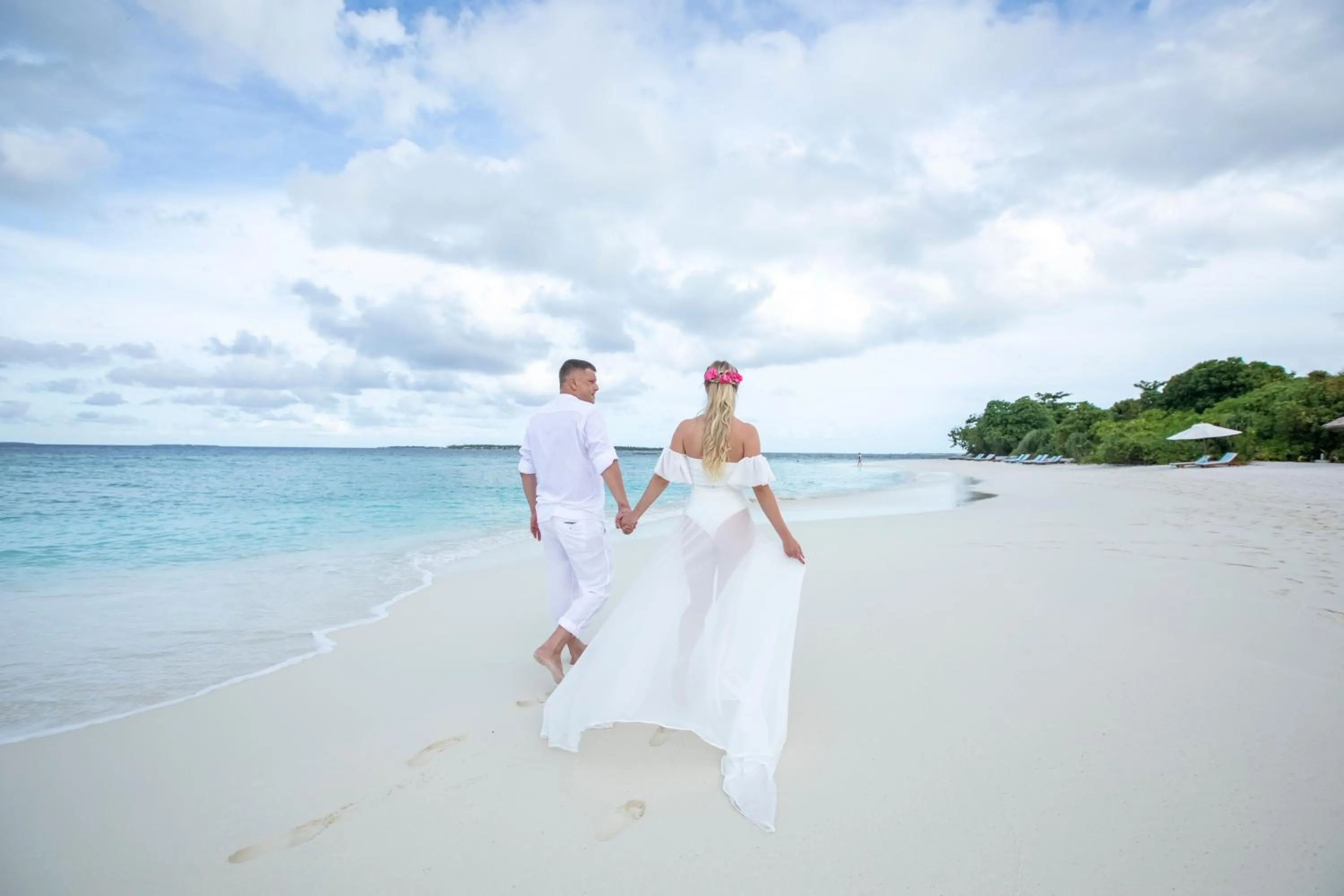 wedding in Reethi Faru Resort