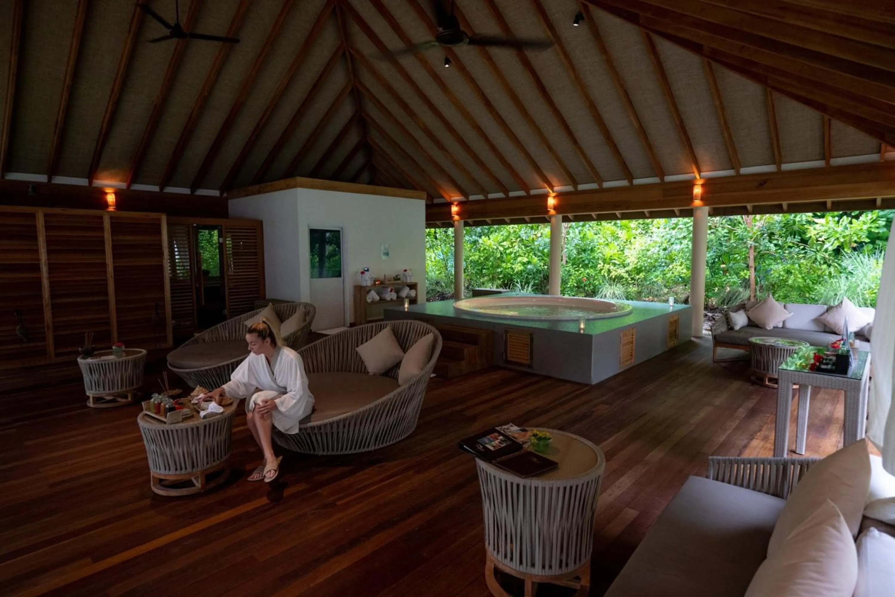 Spa and wellness centre/facilities in Reethi Faru Resort