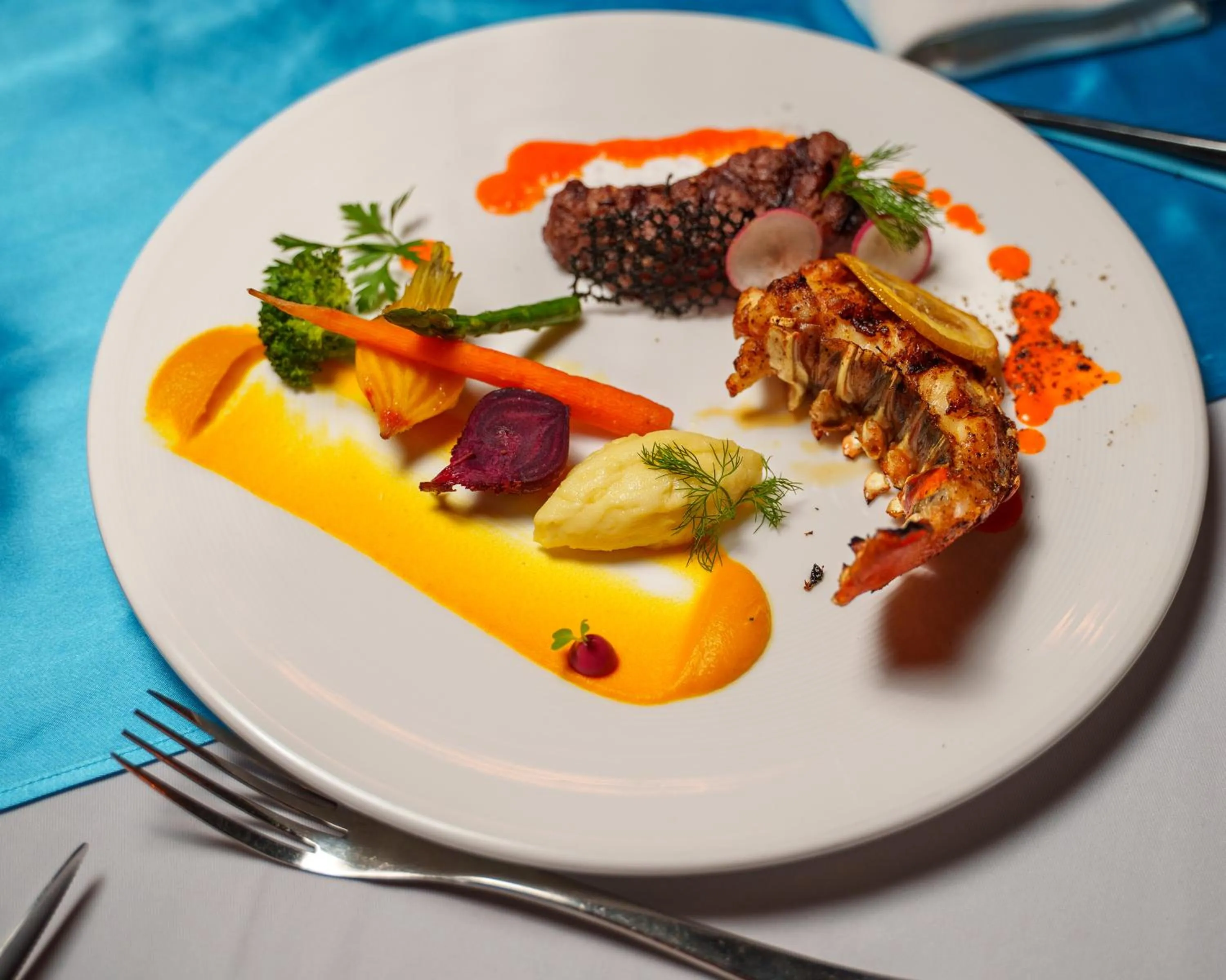 Food in Reethi Faru Resort