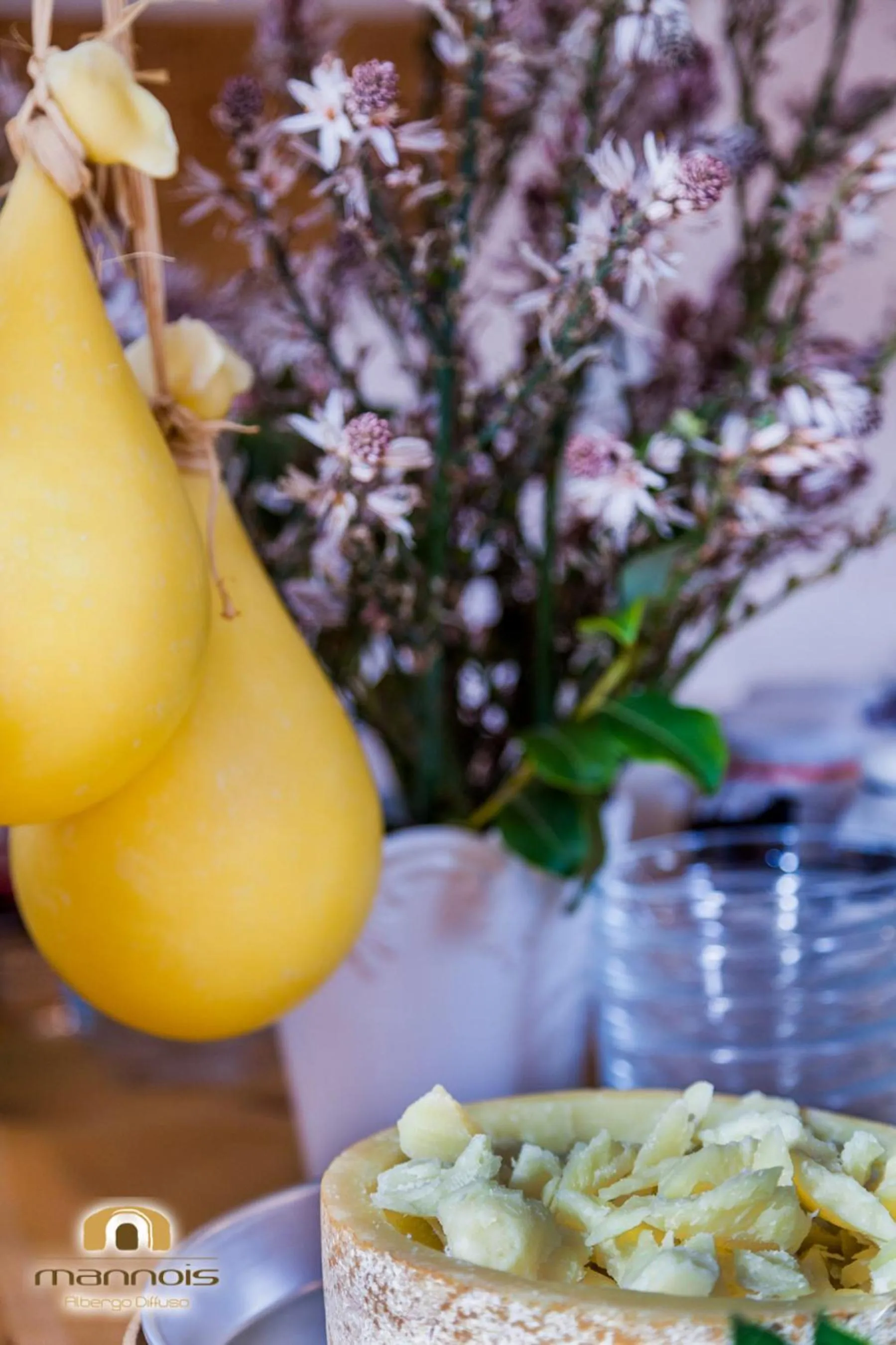 Buffet breakfast in Albergo Diffuso Mannois