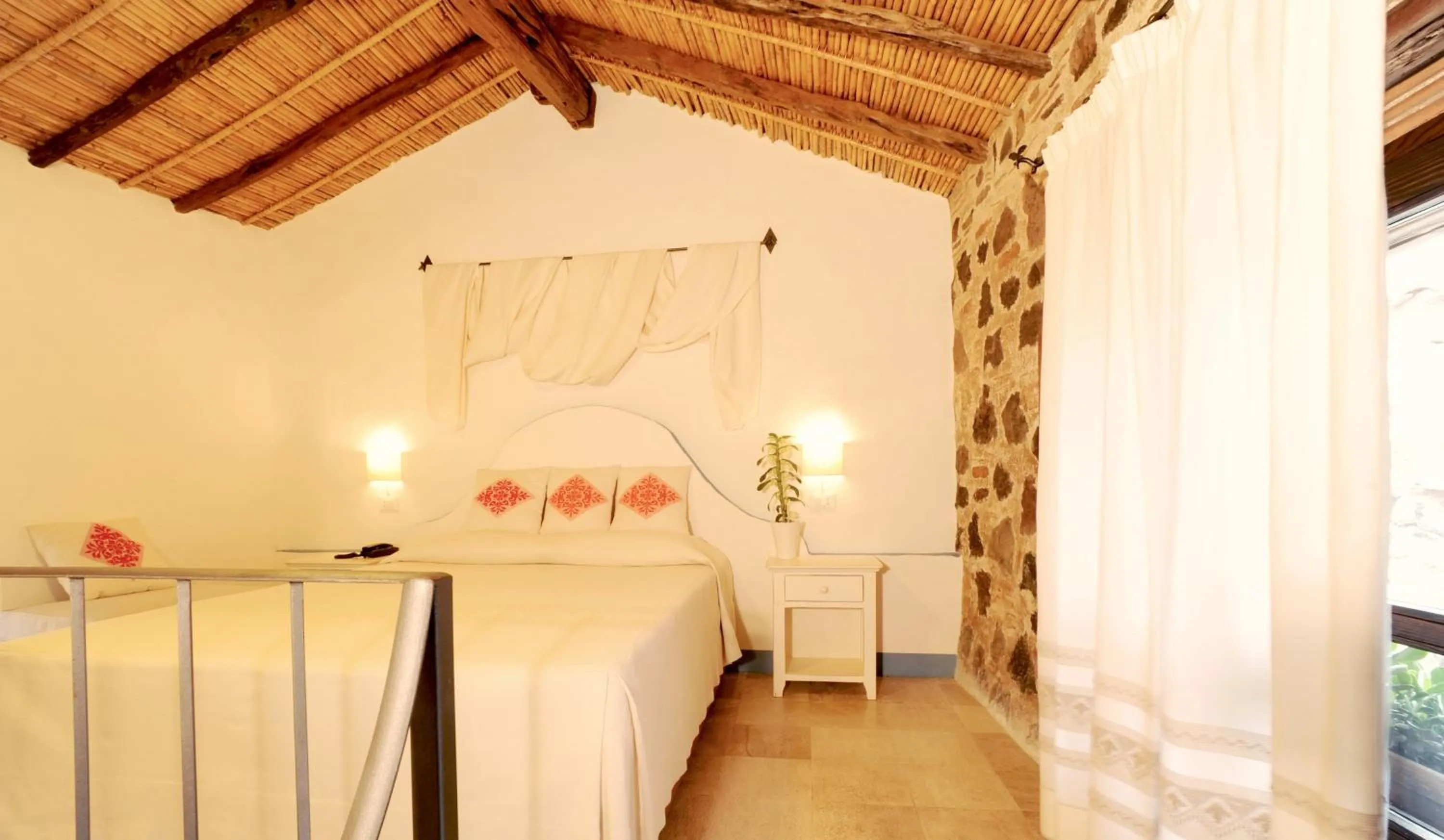 Bedroom in Albergo Diffuso Mannois