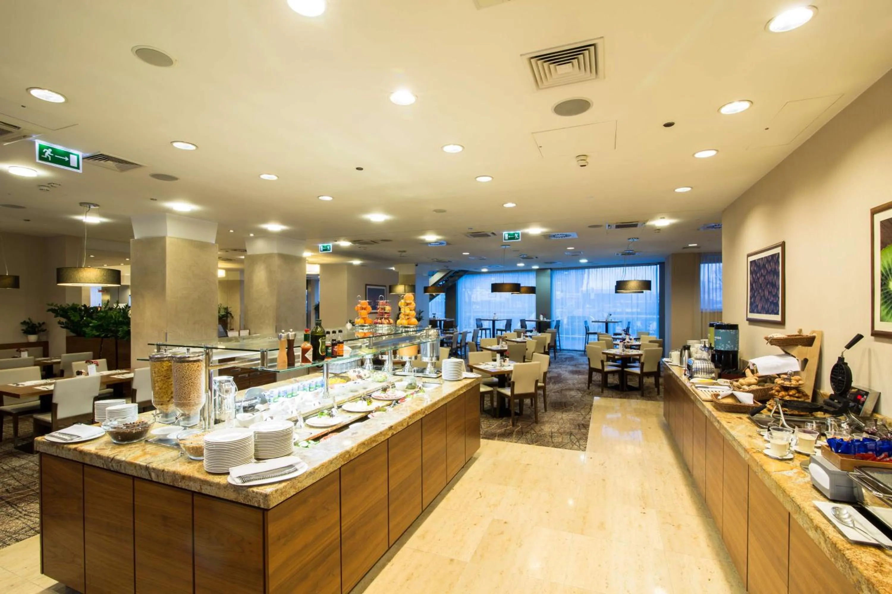 Breakfast in Hilton Garden Inn Krakow