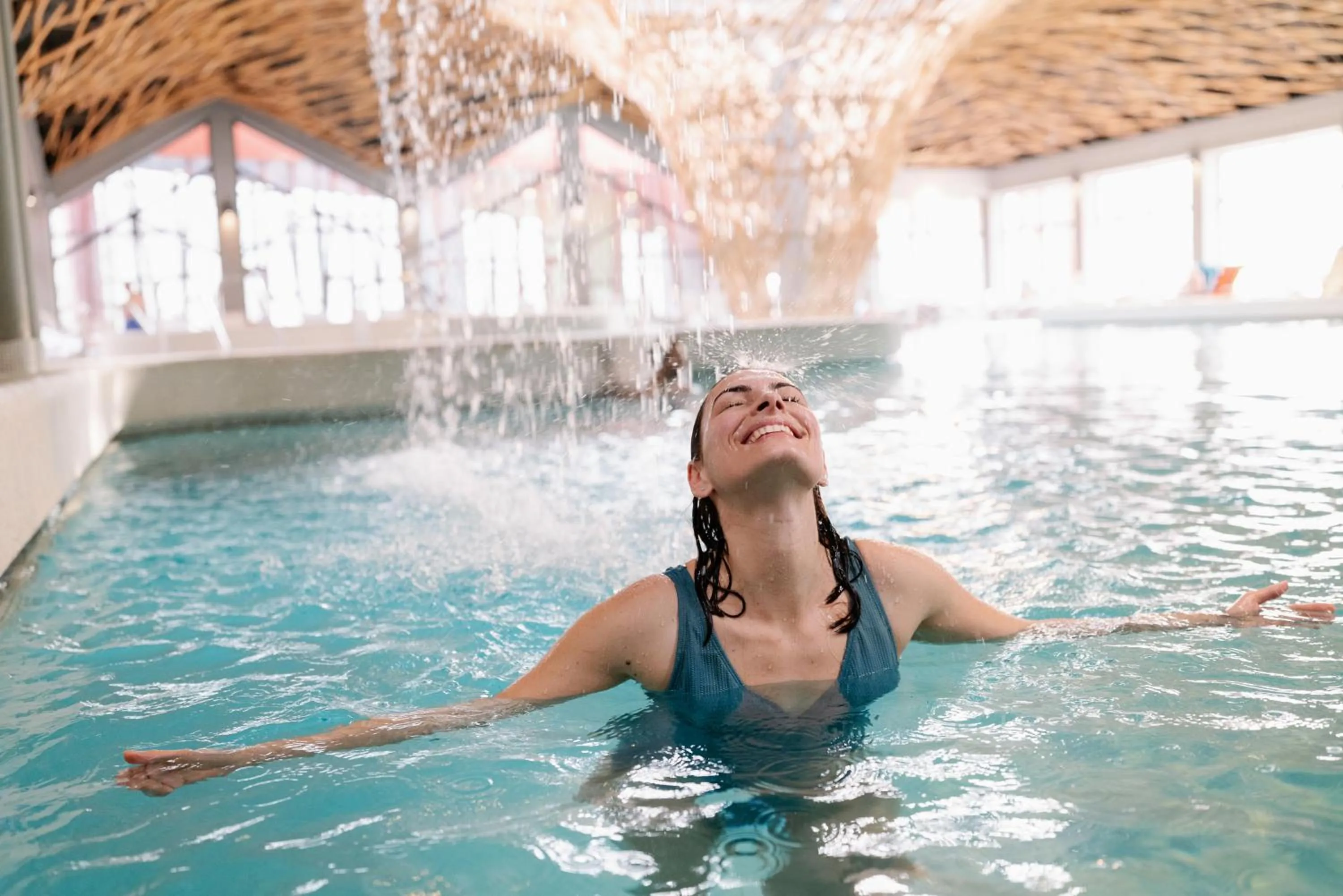 Swimming pool in Terme Olimia - Aparthotel Rosa