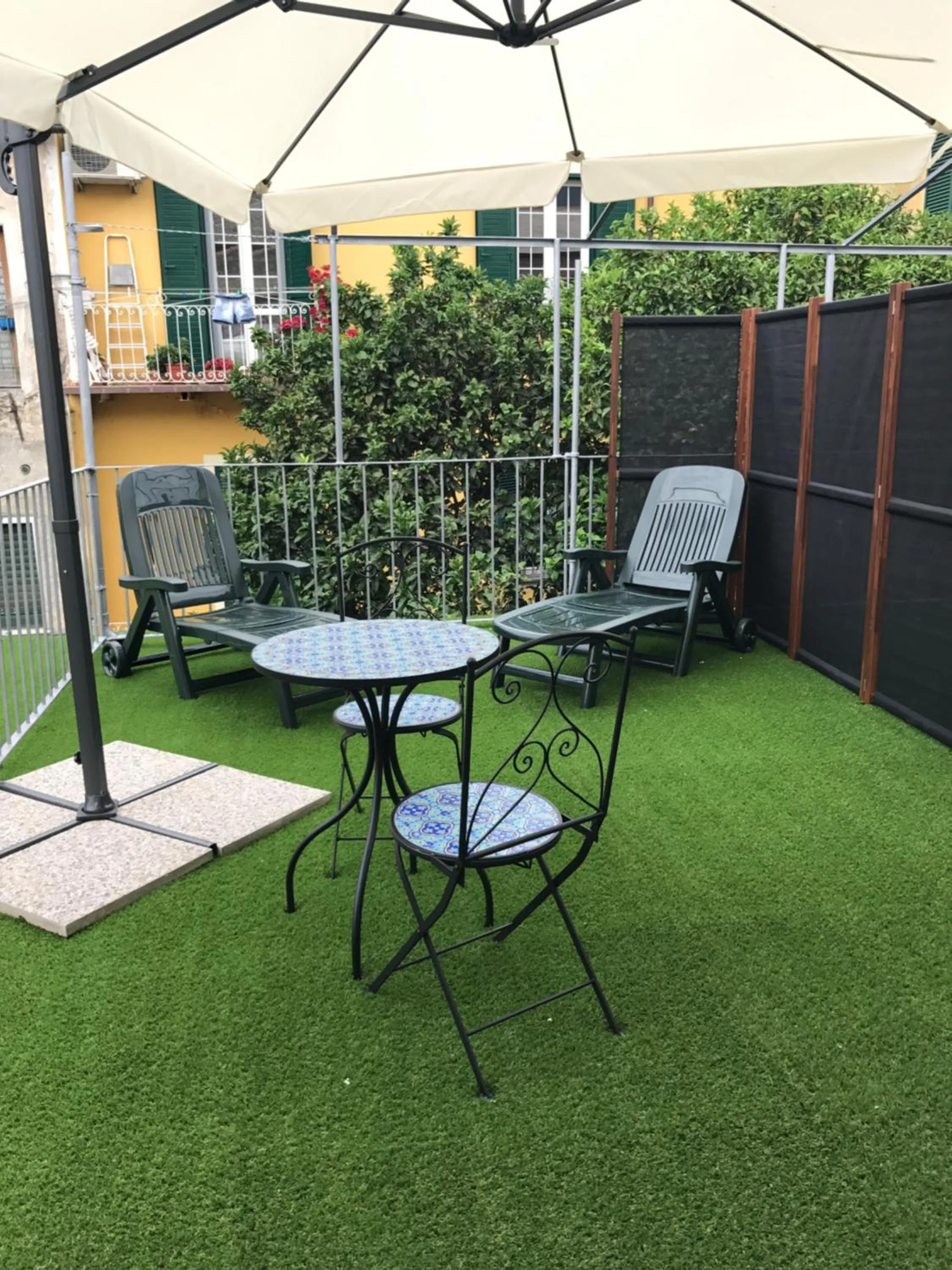 Balcony/Terrace in Affittacamere Il Borgo