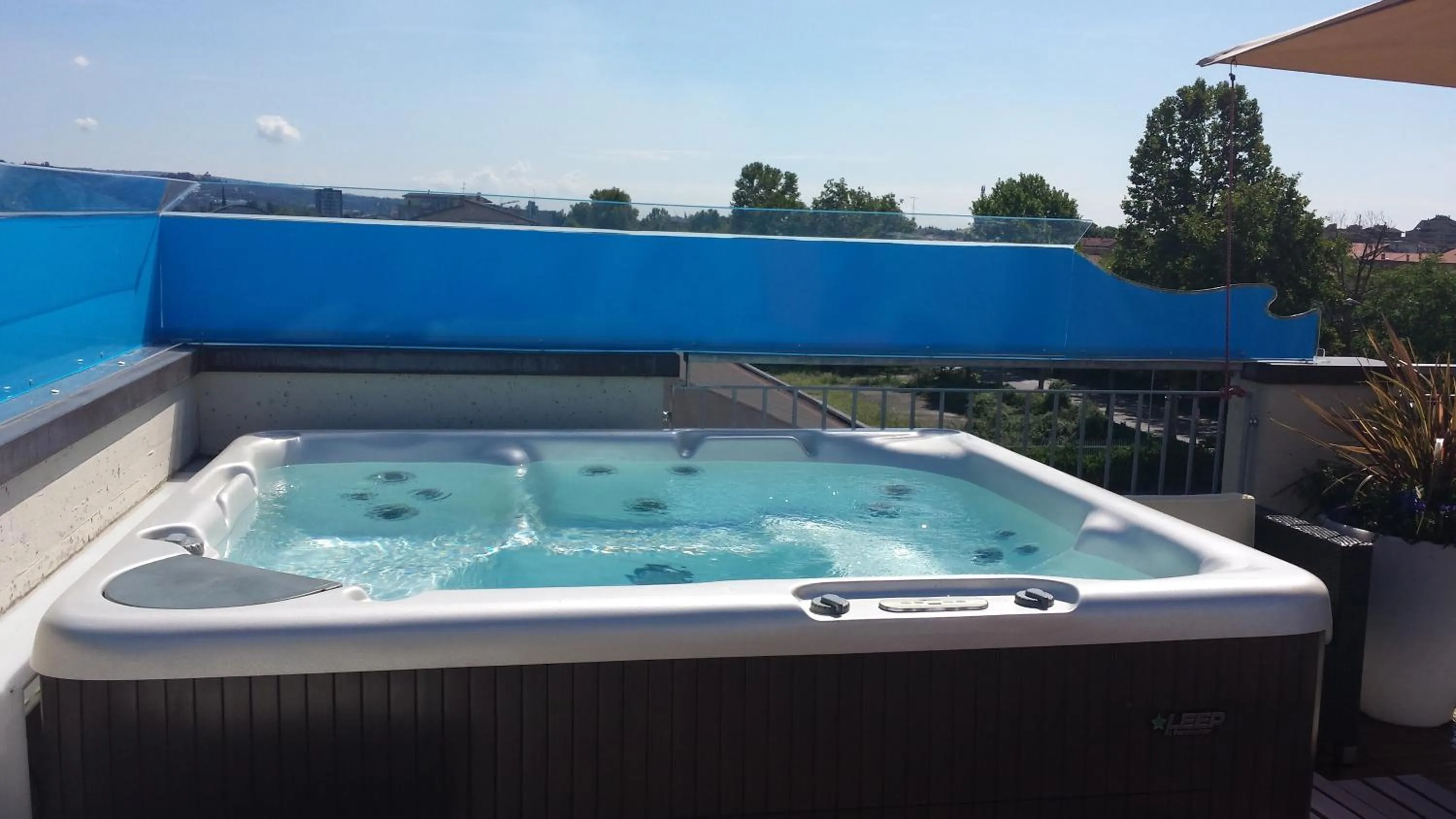 Balcony/Terrace in La Grotta Hotel