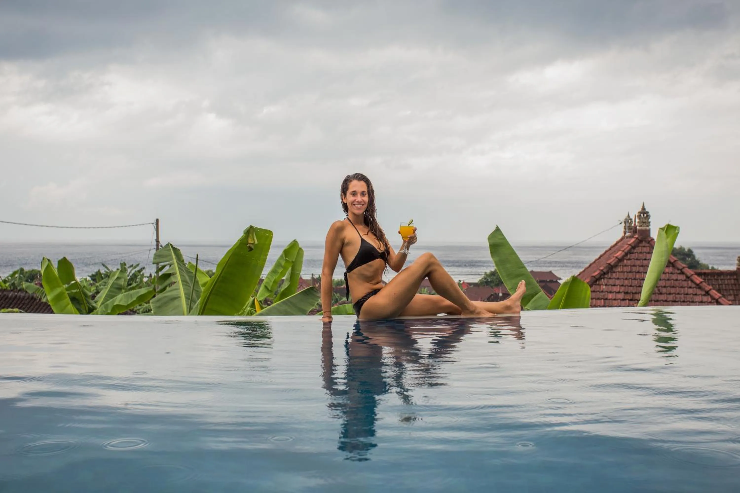 People in Kabeh Jati Garden Villa & Restaurant