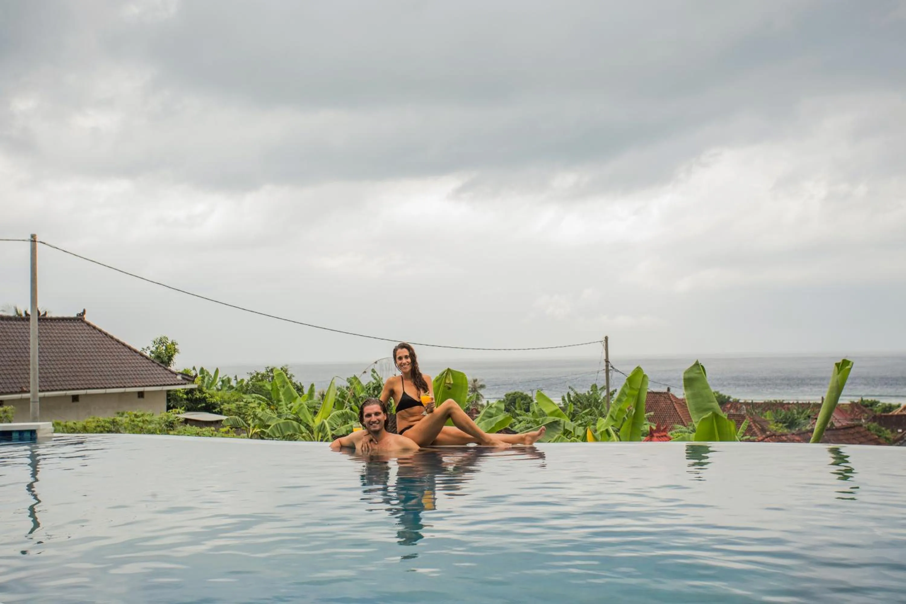 People in Kabeh Jati Garden Villa & Restaurant