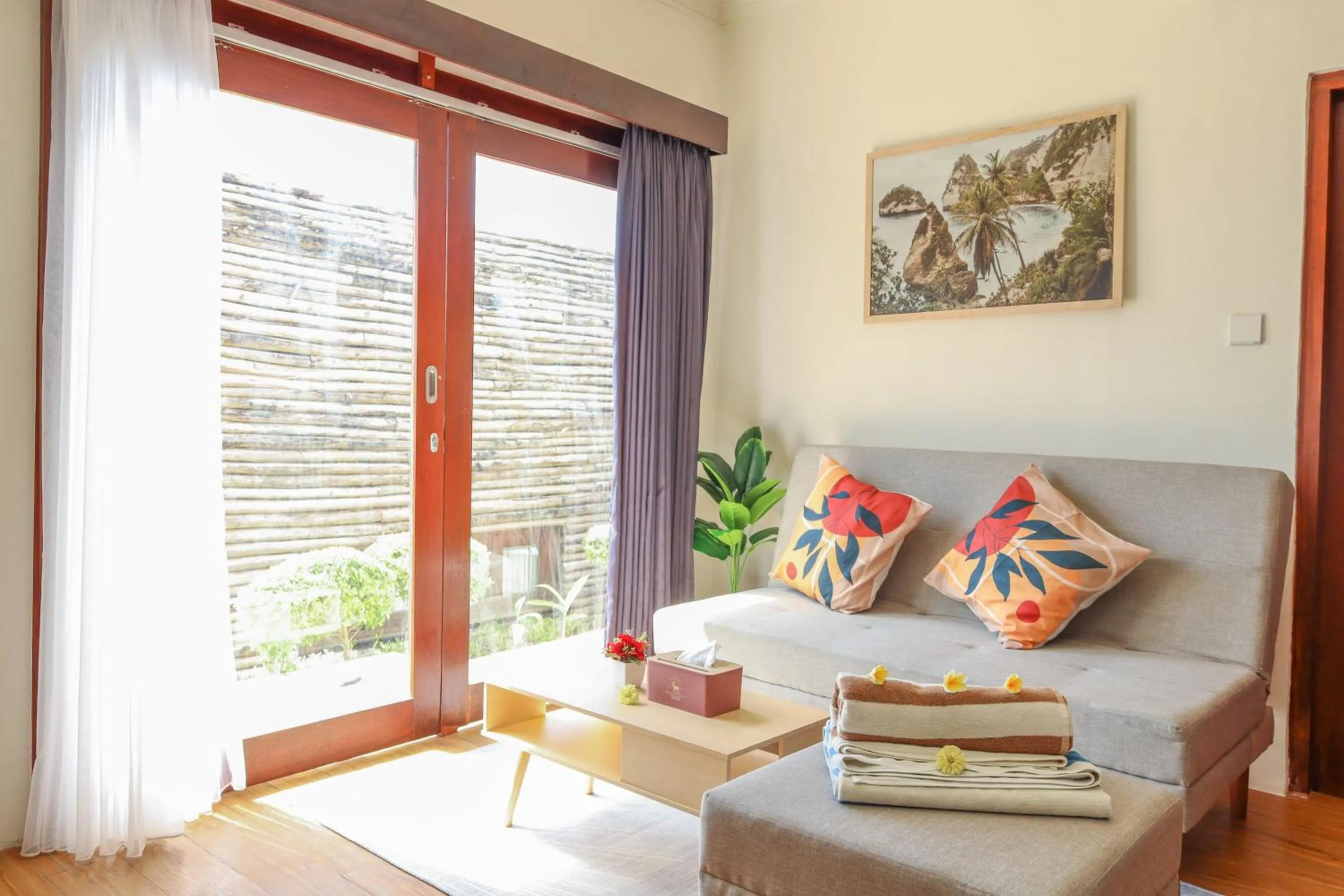 Living room in Kabeh Jati Garden Villa & Restaurant