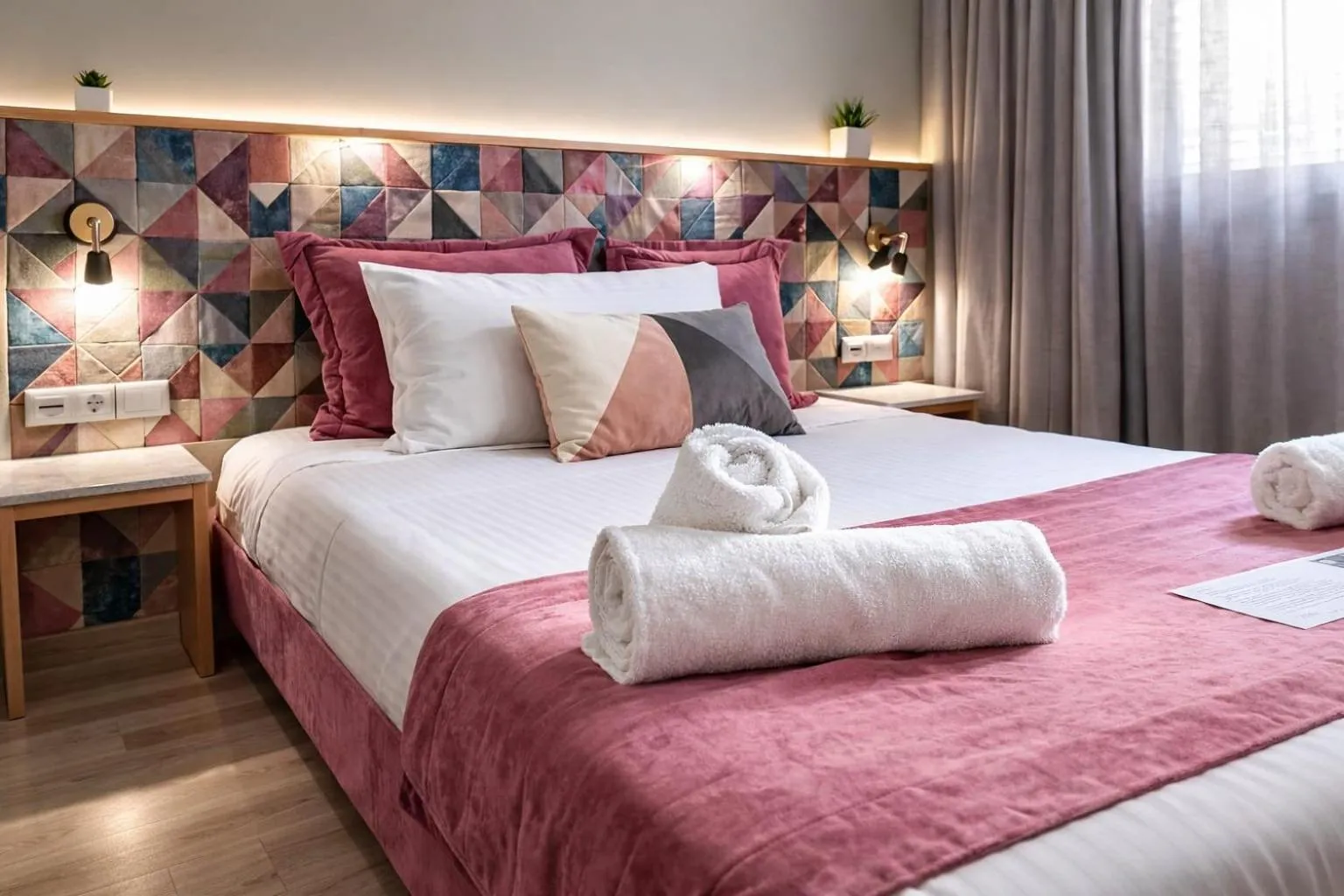 Bed in Be My Guest Athens