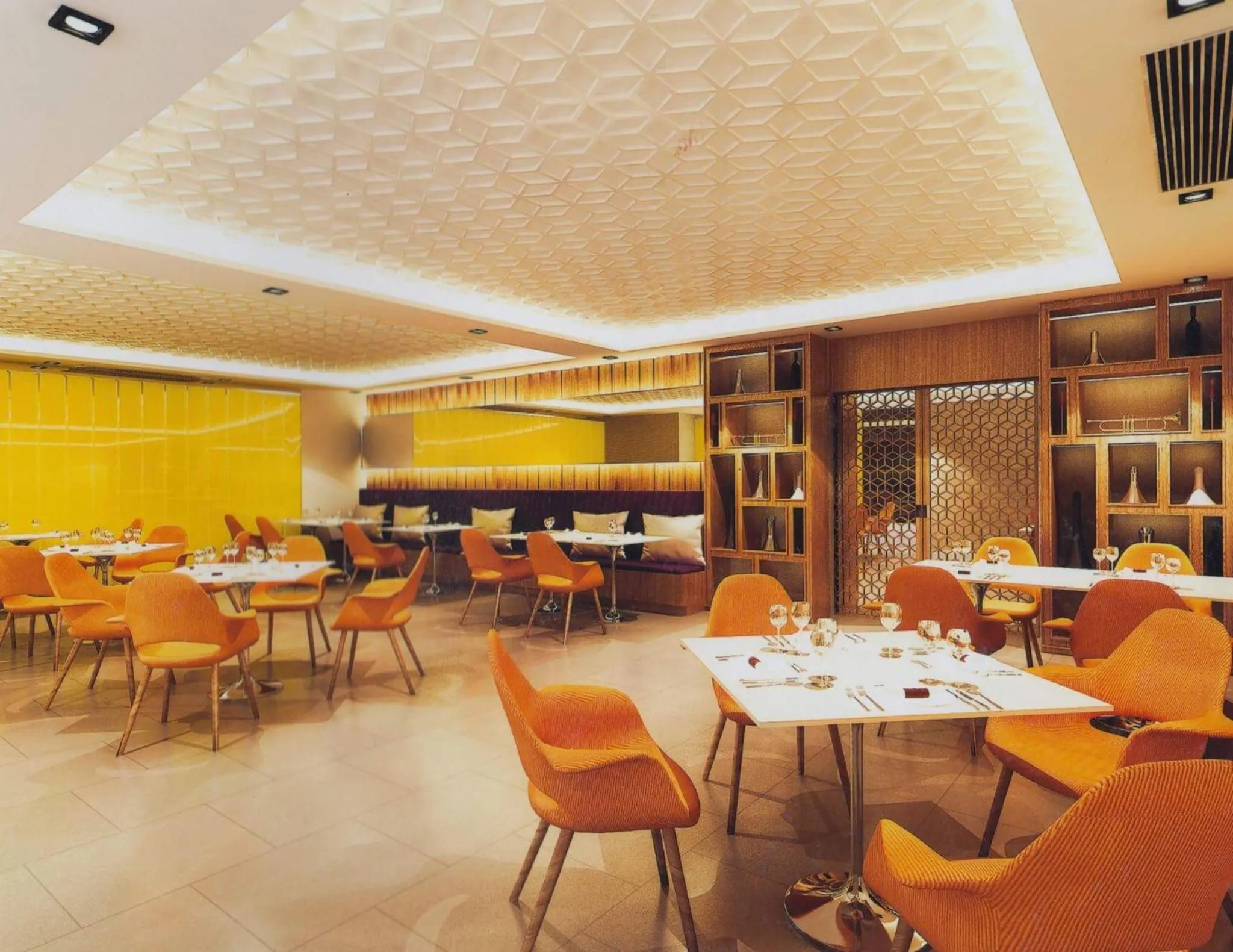 Dining area in The Whisper Hotel