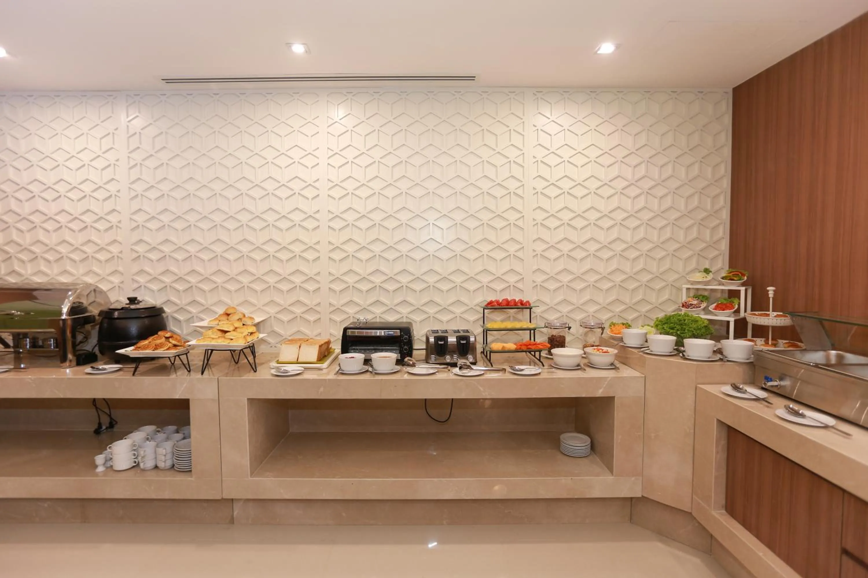 Buffet breakfast in The Whisper Hotel