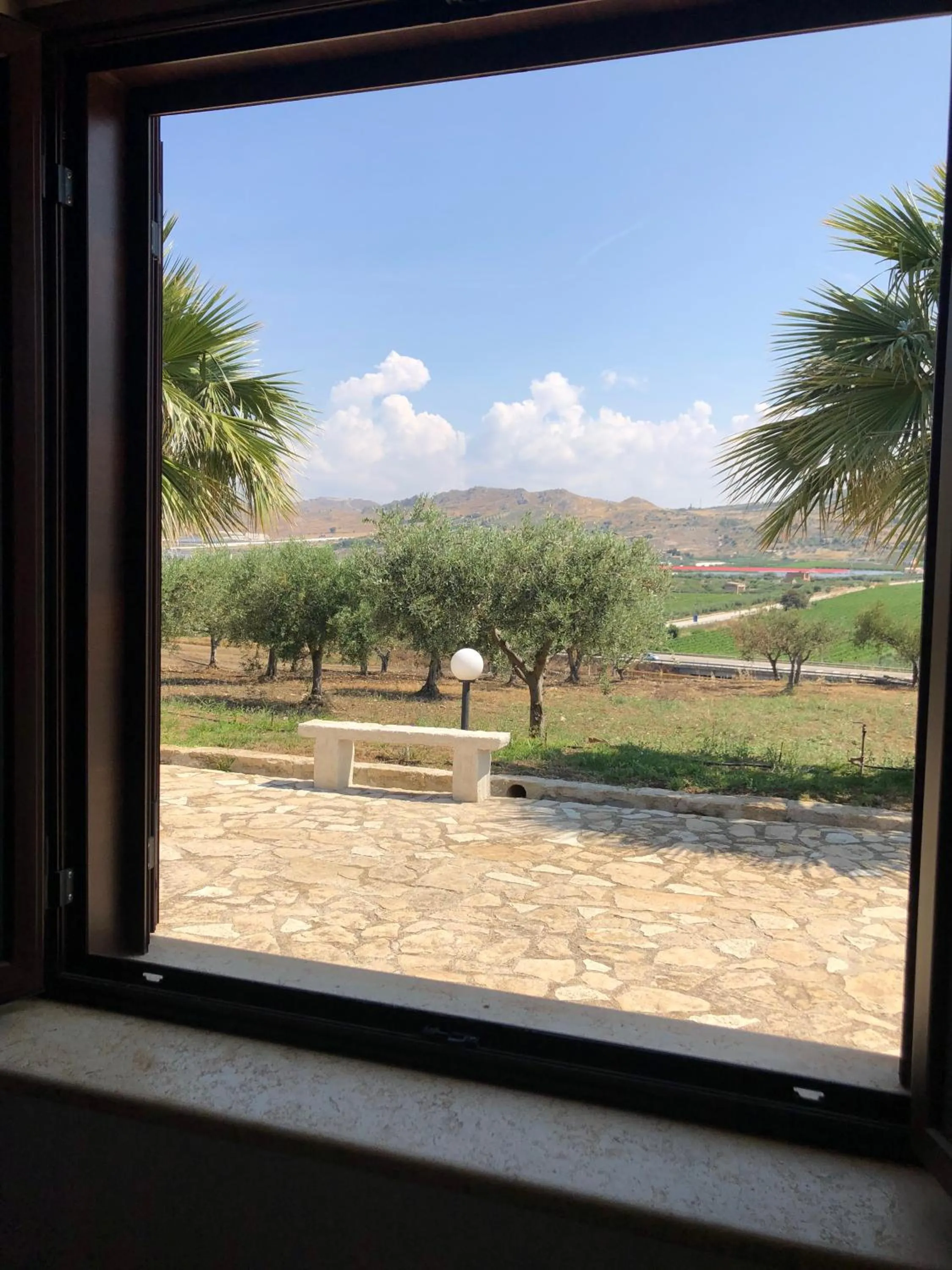 Garden view in Villa Alisia