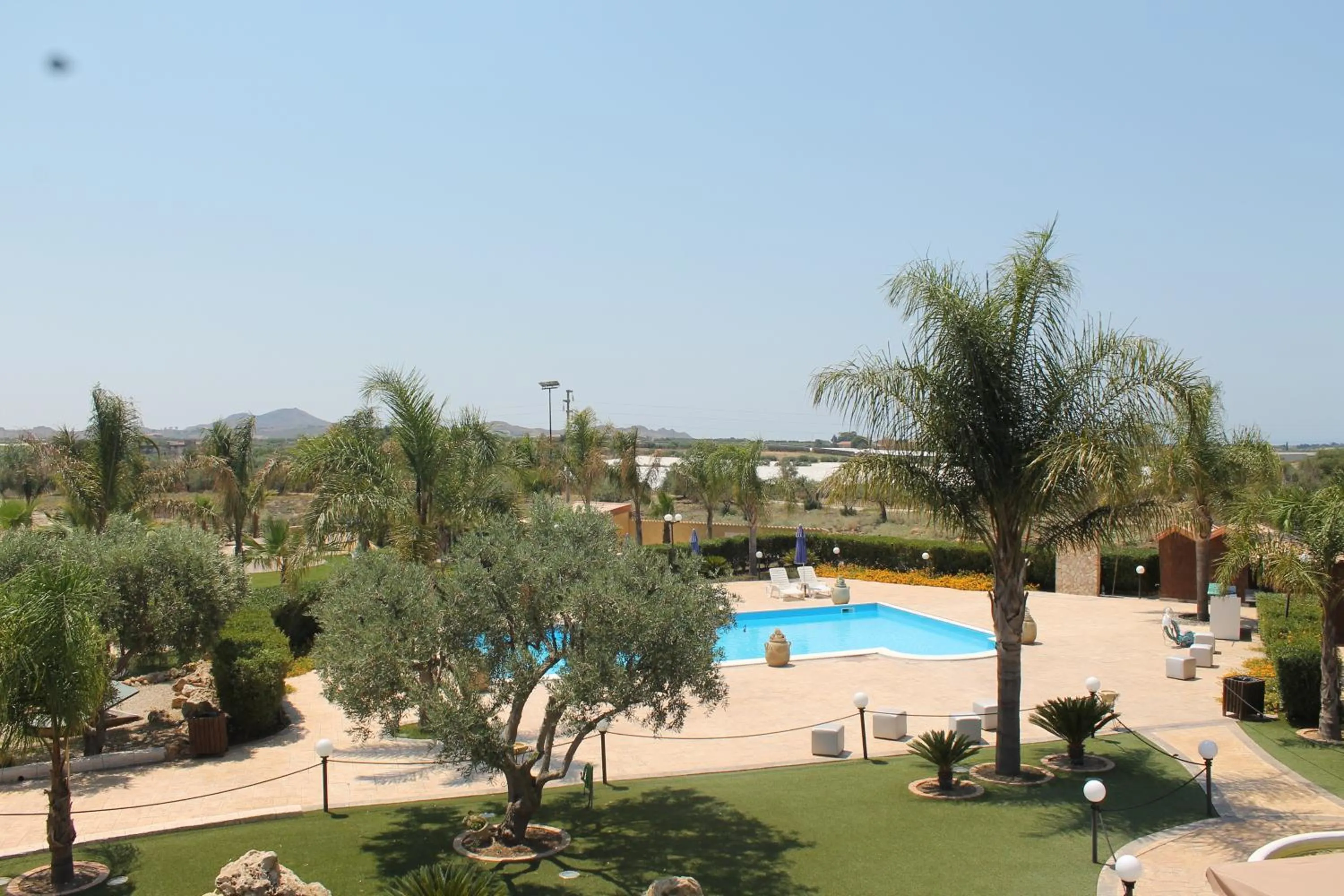 Natural landscape in Villa Alisia