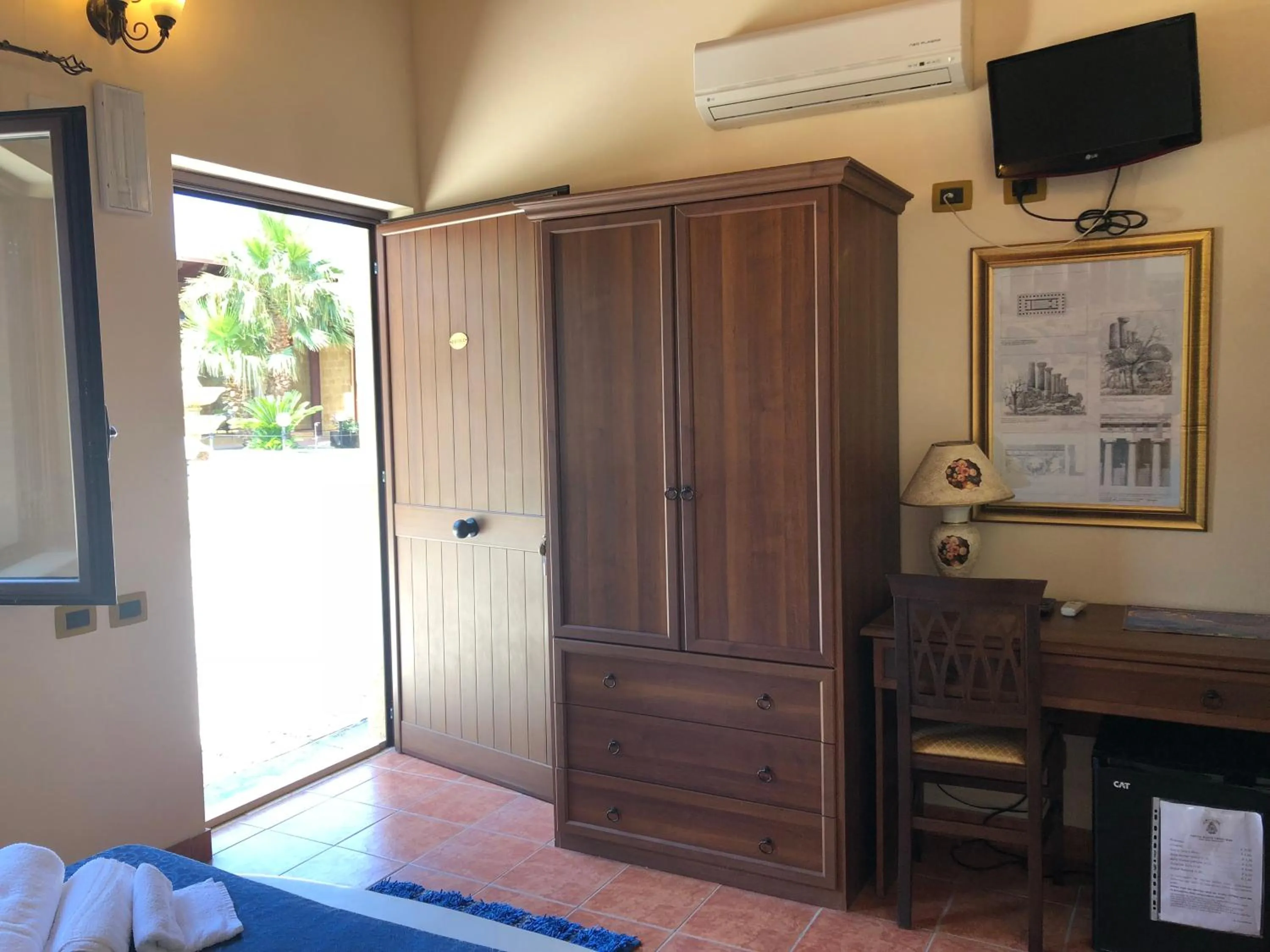 Decorative detail in Villa Alisia