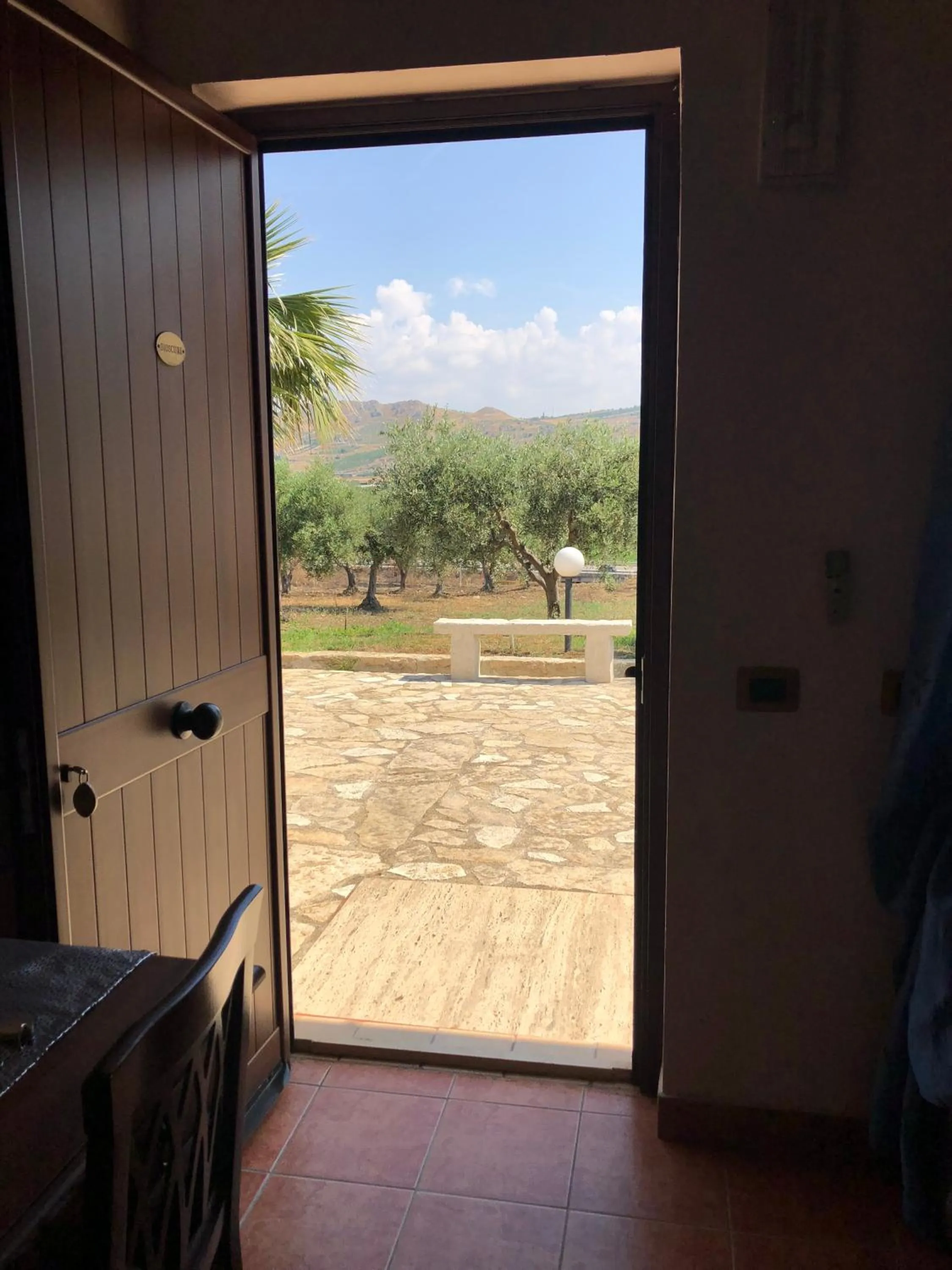 Garden view in Villa Alisia