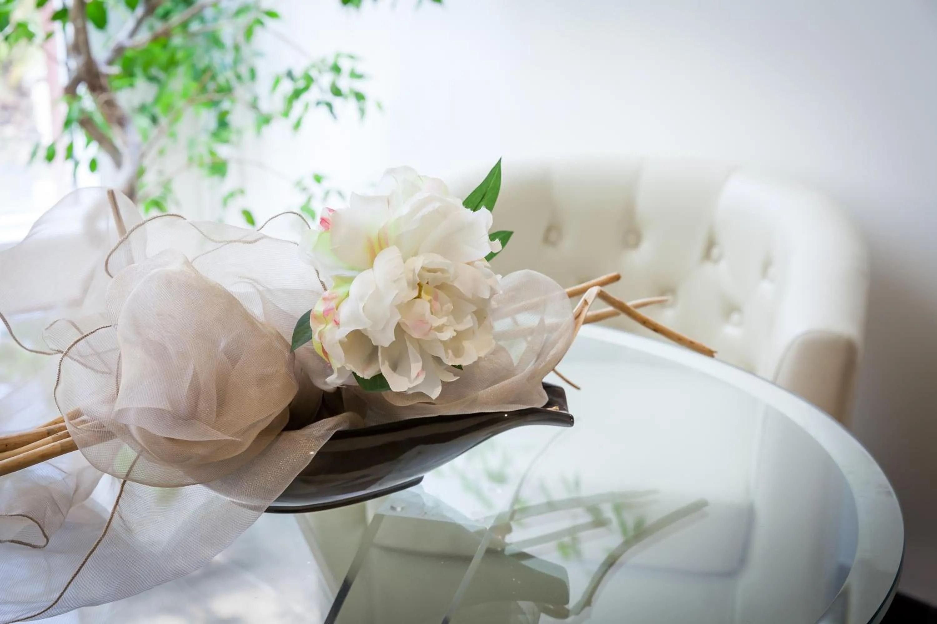 Seating area in Modica Palace Hotel
