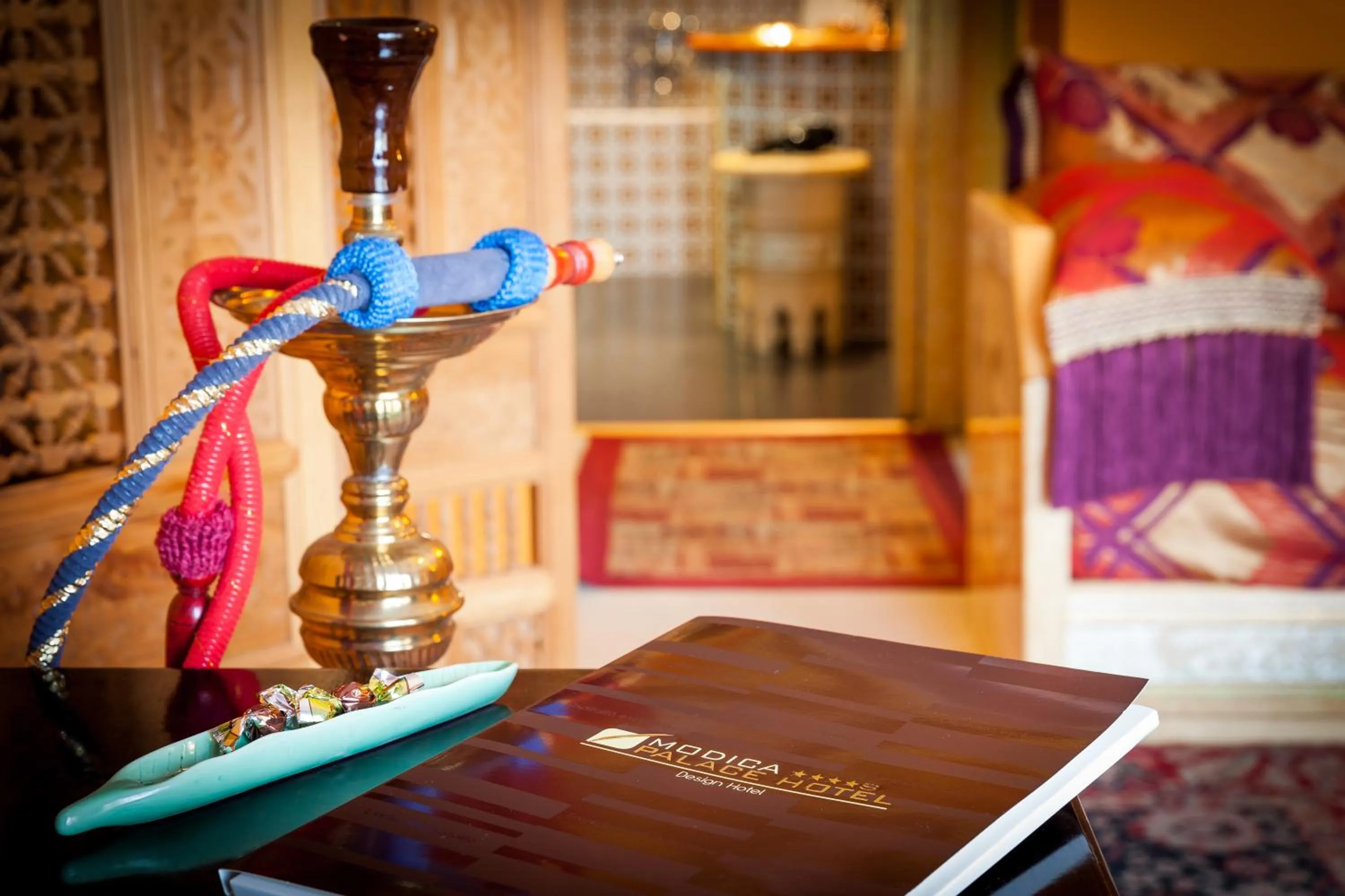 Decorative detail in Modica Palace Hotel