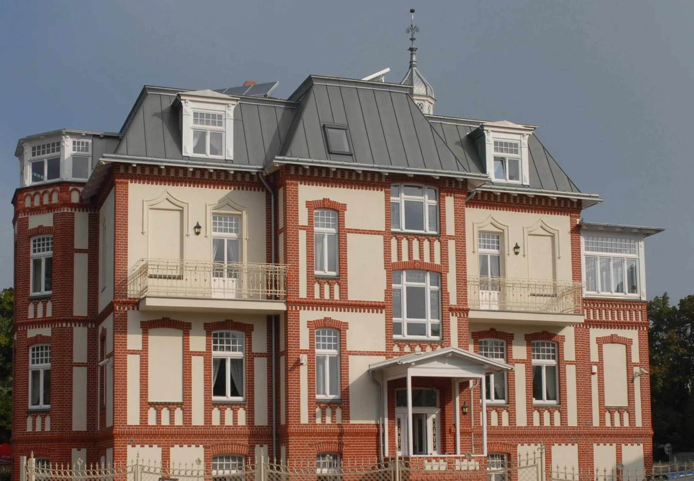 Facade/entrance in Villa Stella Maris