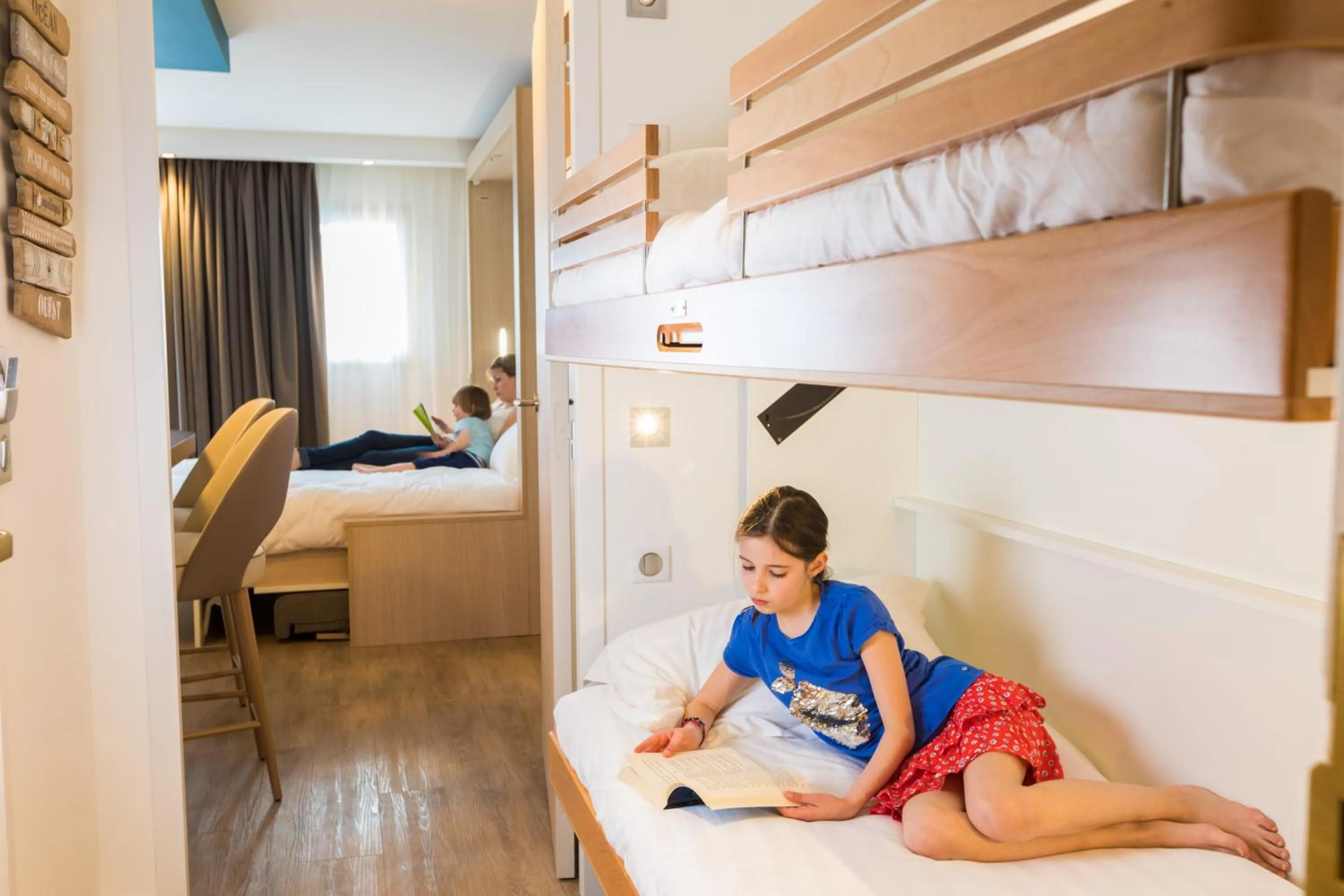 Bed in Résidence Neptunia